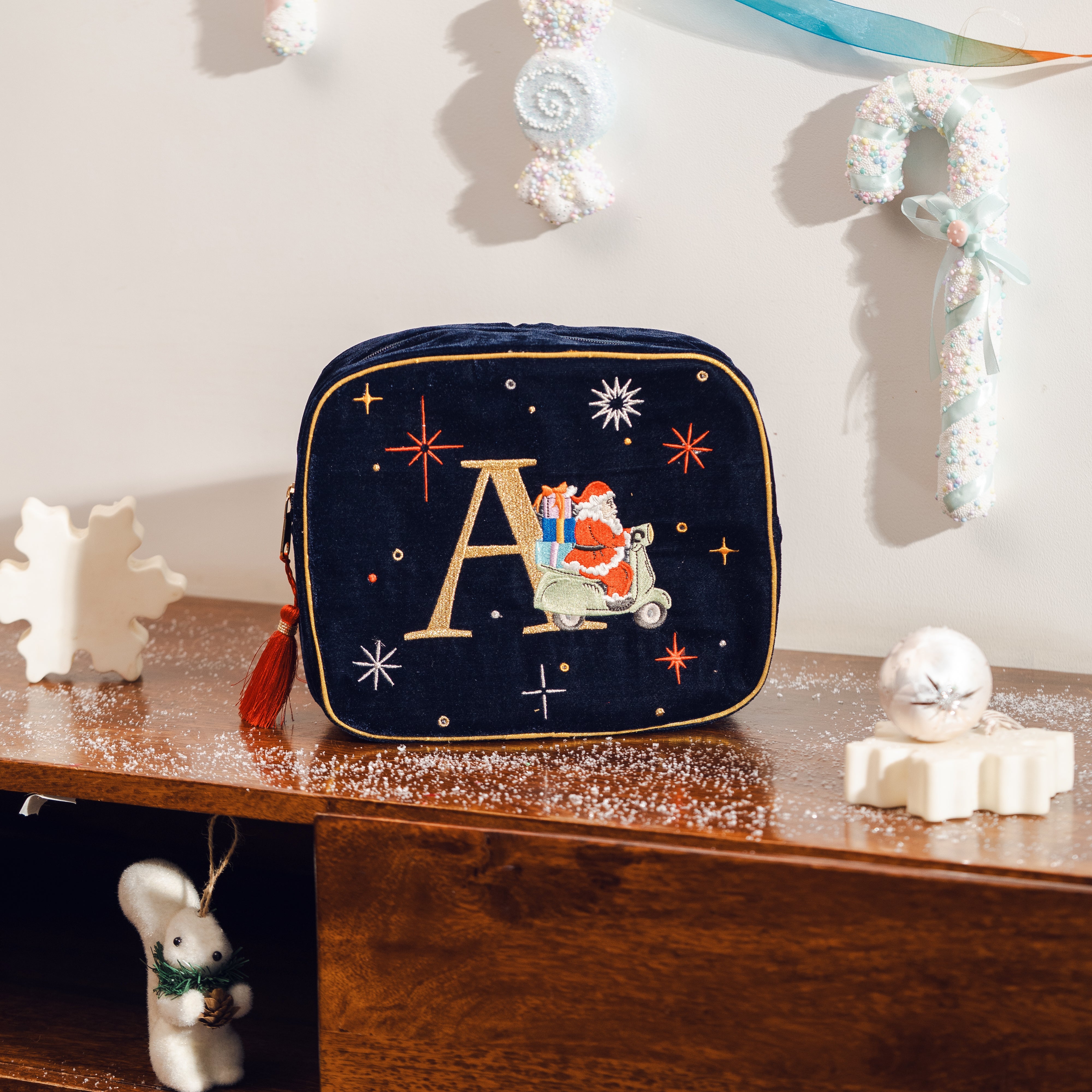 Once Upon A Winter Alphabet Pouches