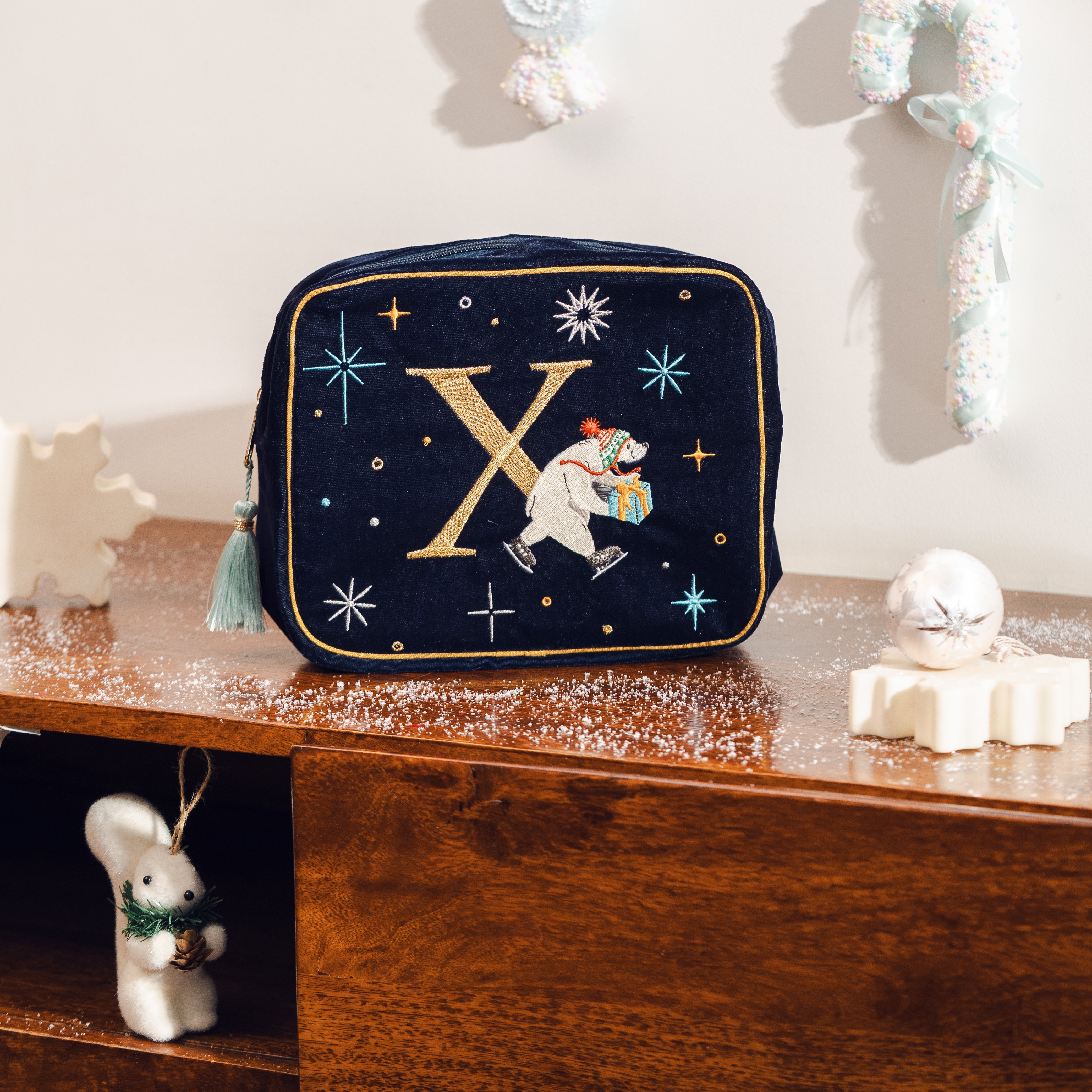 Once Upon A Winter Alphabet Pouches