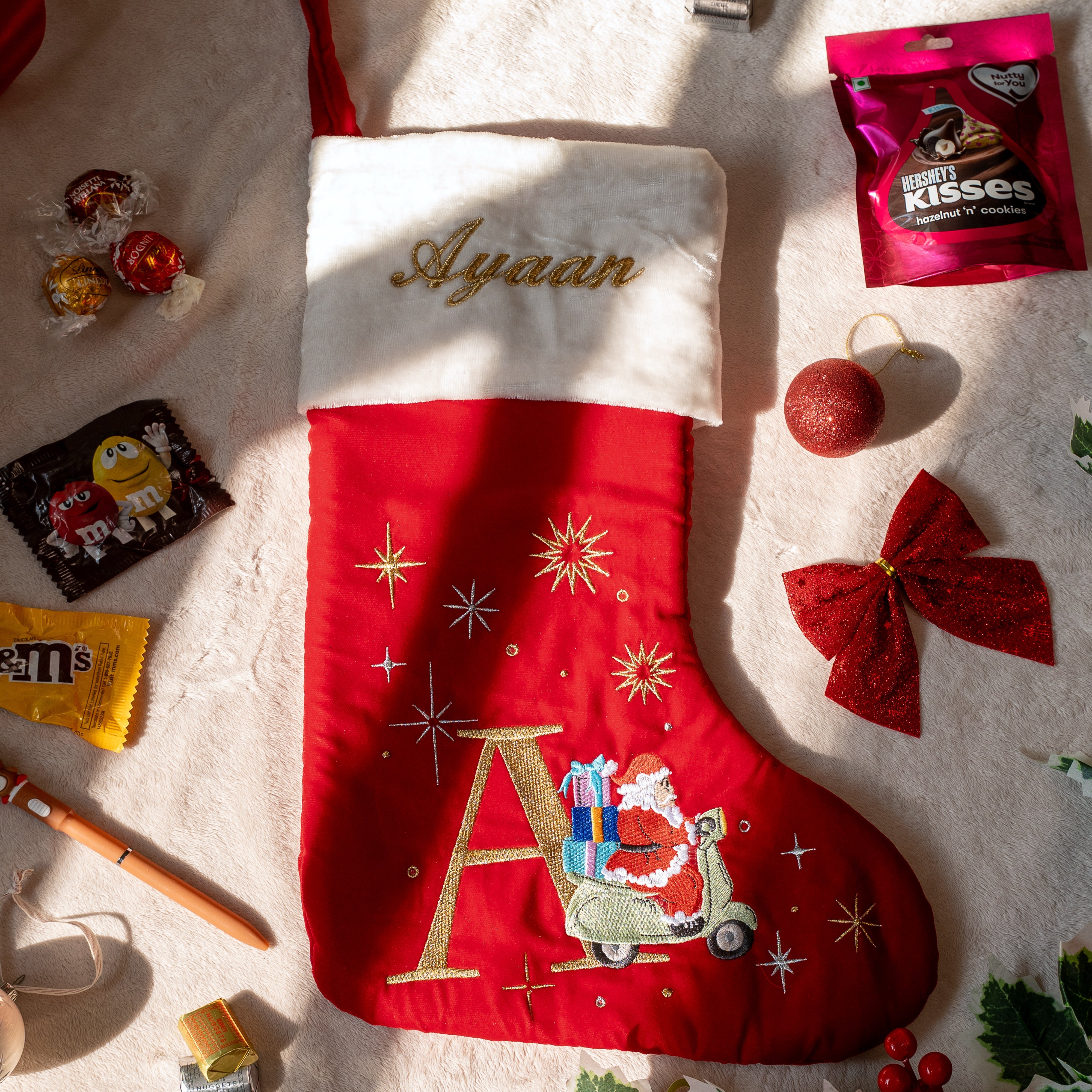 Once Upon A Winter Alphabet Stockings