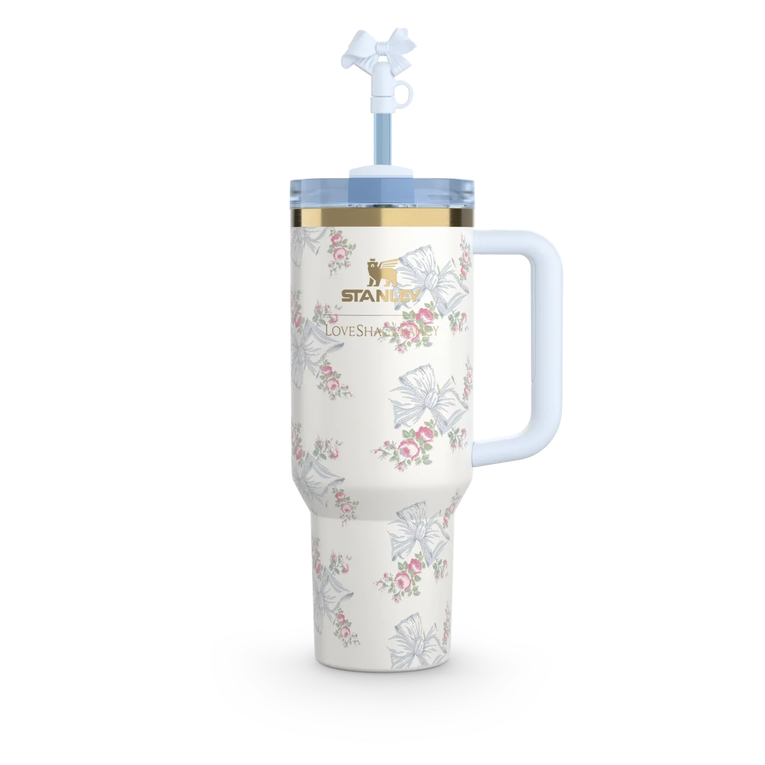 Limited Edition Stanley × Rosa Beaux Blue - Blushing Bows - 40oz