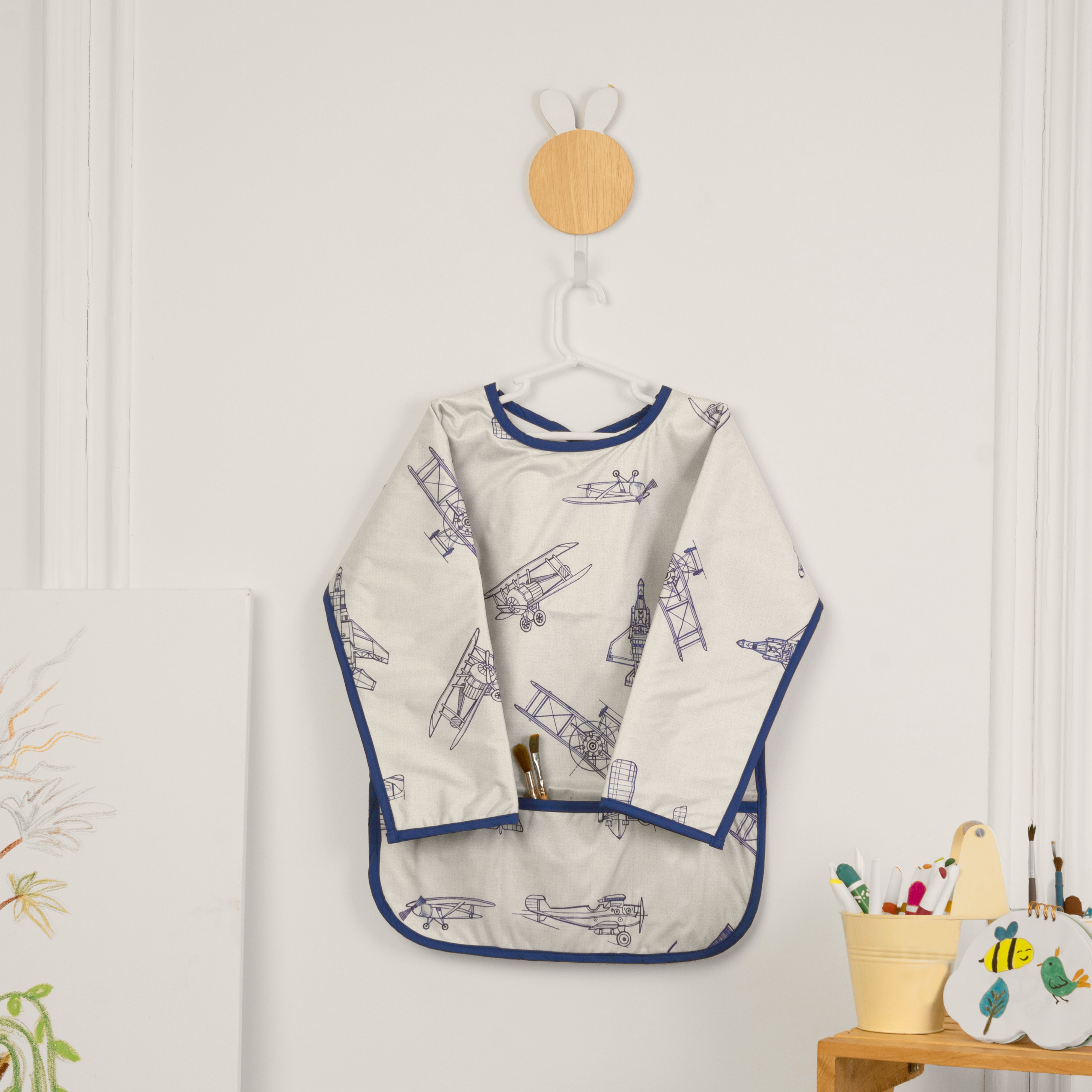 Fly Away With Me Little Artist Apron - With Sleeves