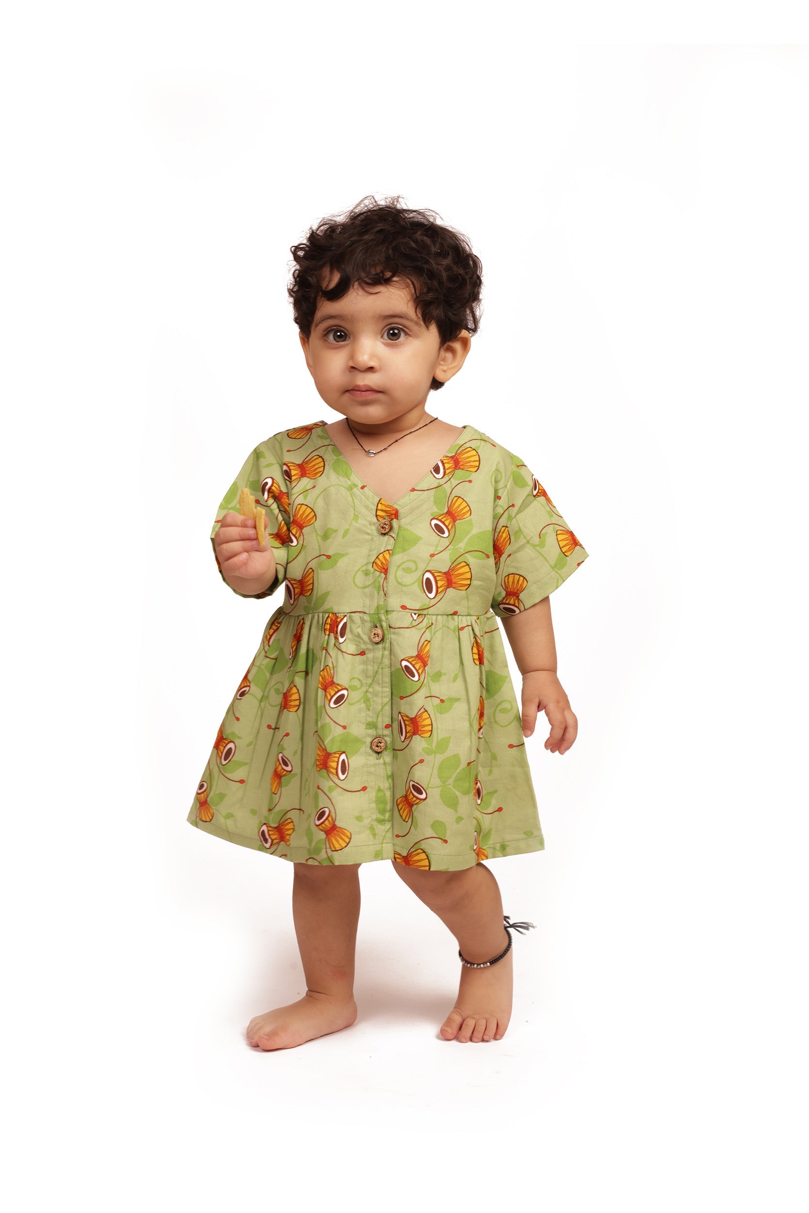 Organic Cotton Frock - Infants and Toddlers - Damru