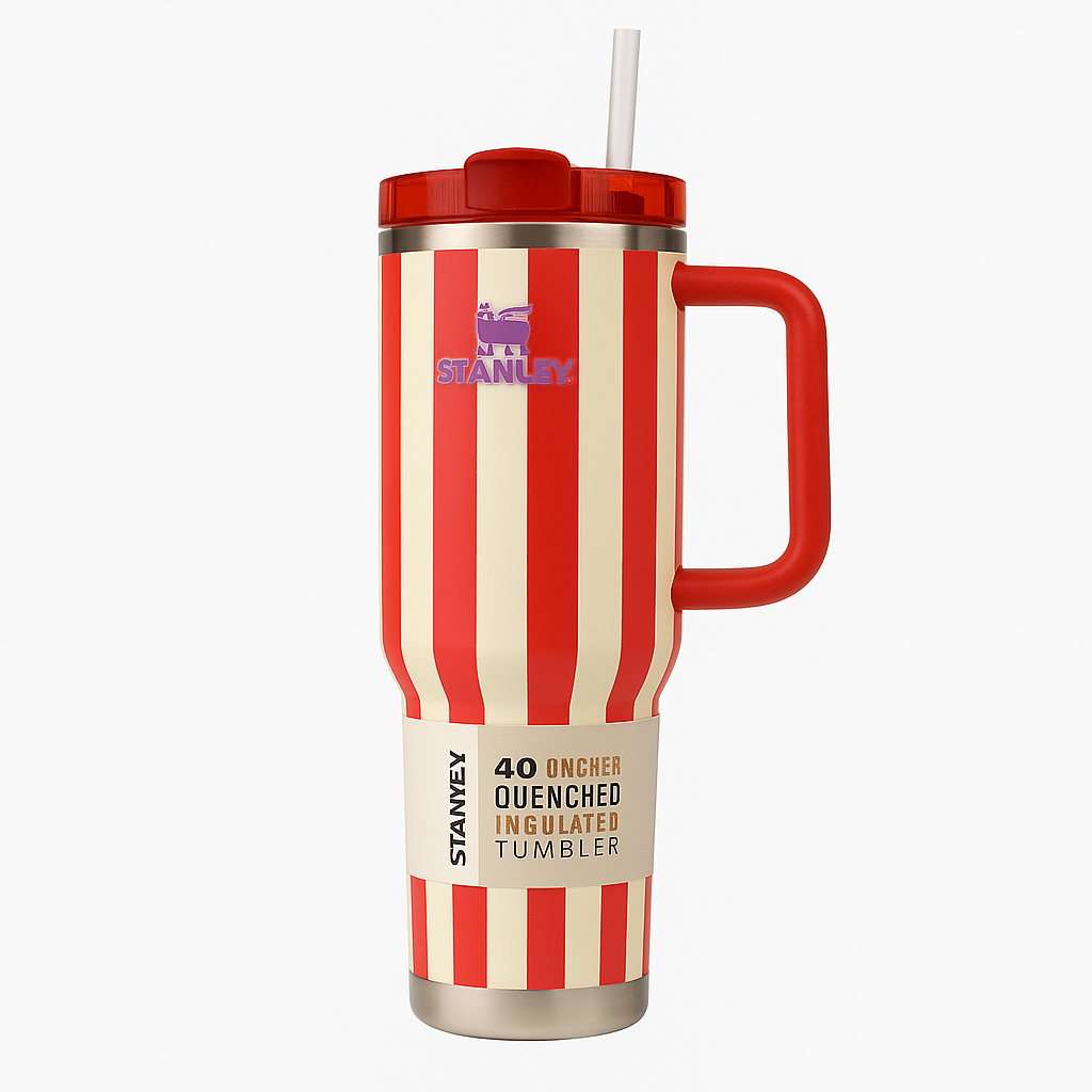 Limited Edition Stanley × Cabana Gloss Quencher - Cherry Pop Parade - 40oz