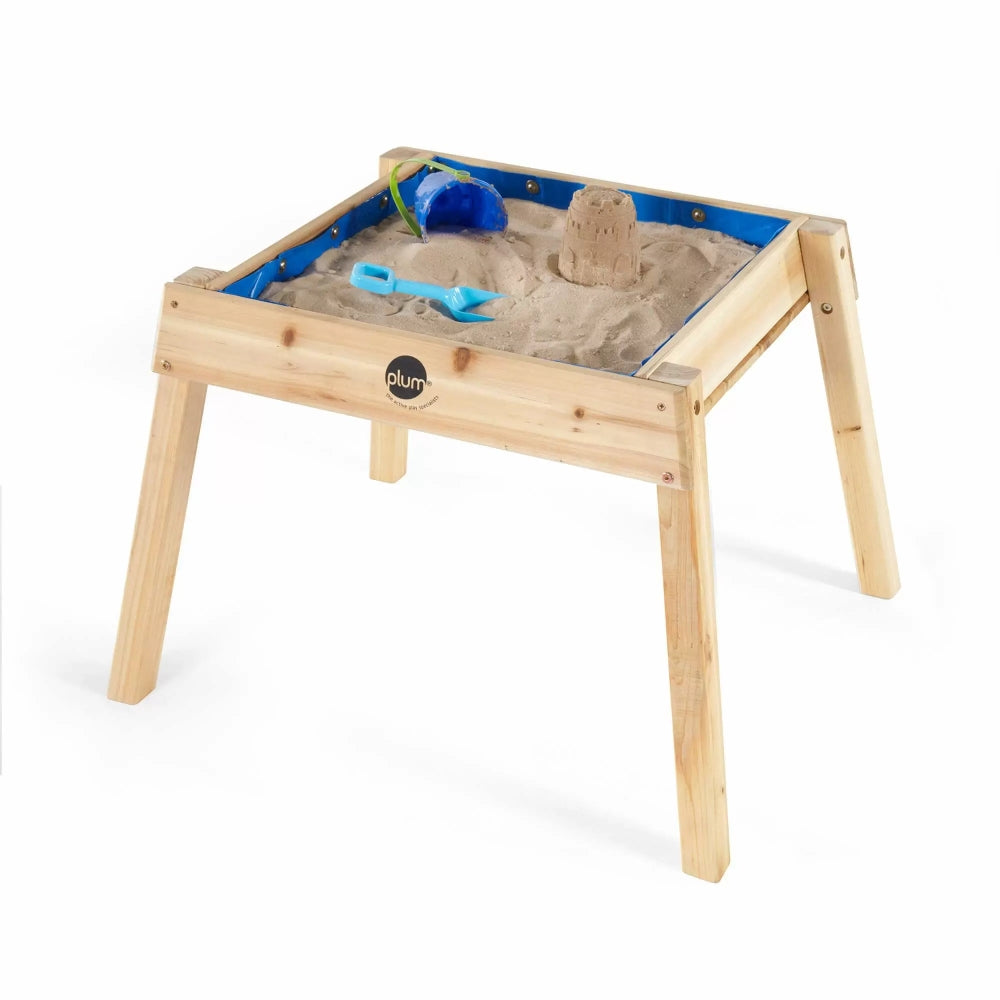 Build And Splash Wooden Sand And Water Table - Natural