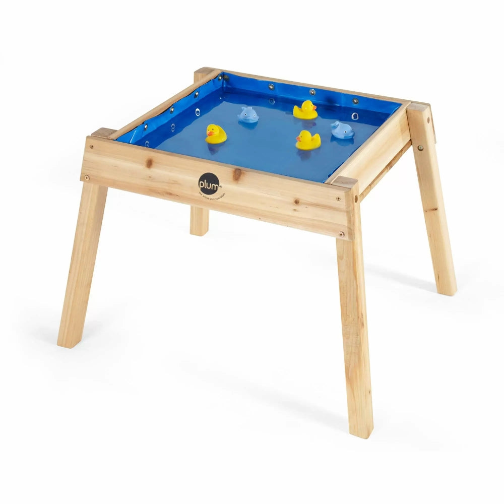 Build And Splash Wooden Sand And Water Table - Natural