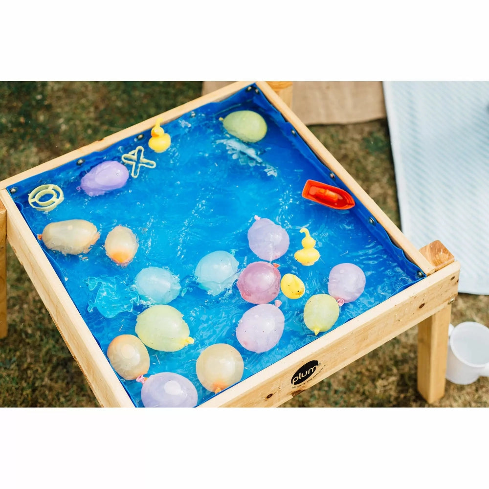 Build And Splash Wooden Sand And Water Table - Natural