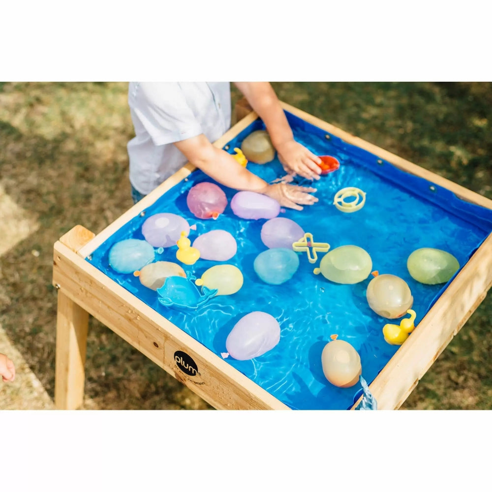 Build And Splash Wooden Sand And Water Table - Natural