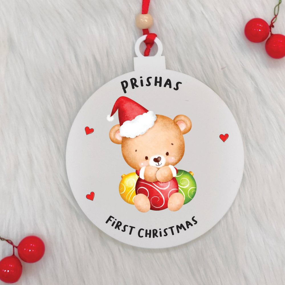 Teddy Bear Bliss Ornament