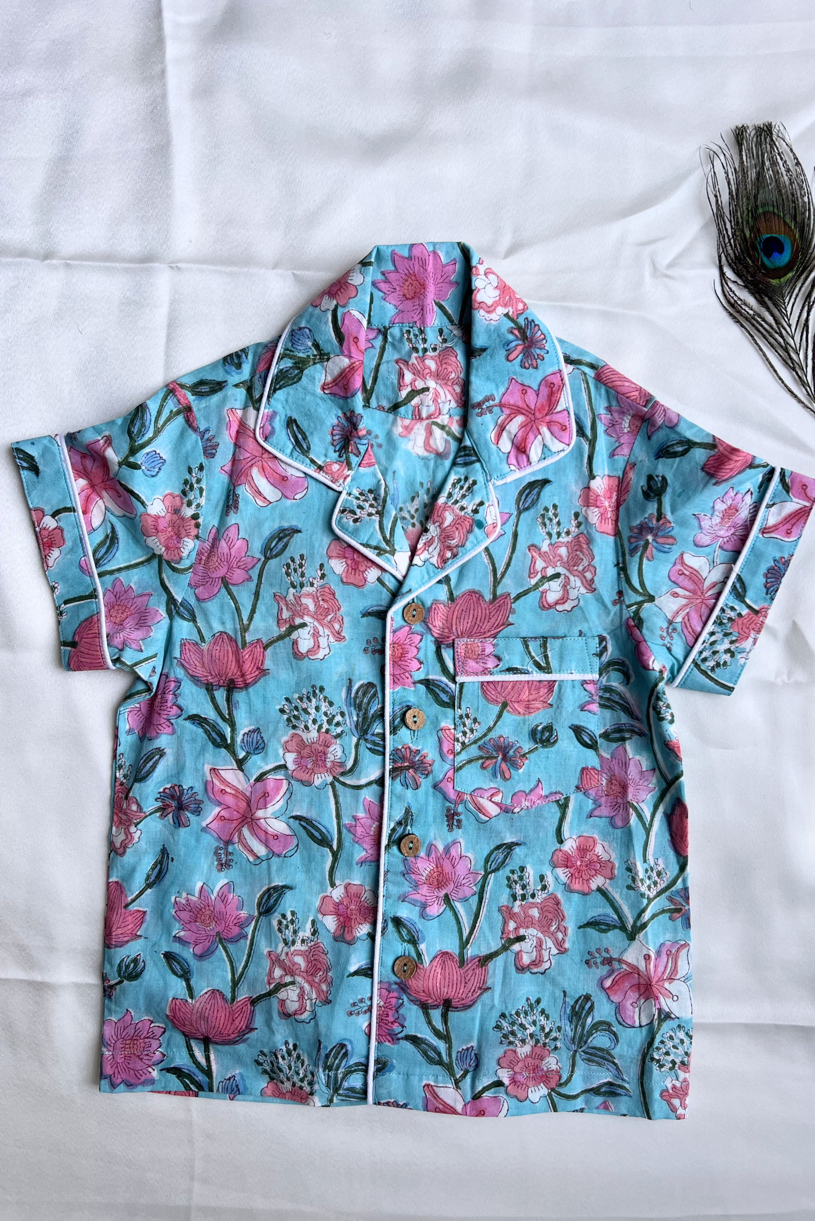 Firozi Nightsuit