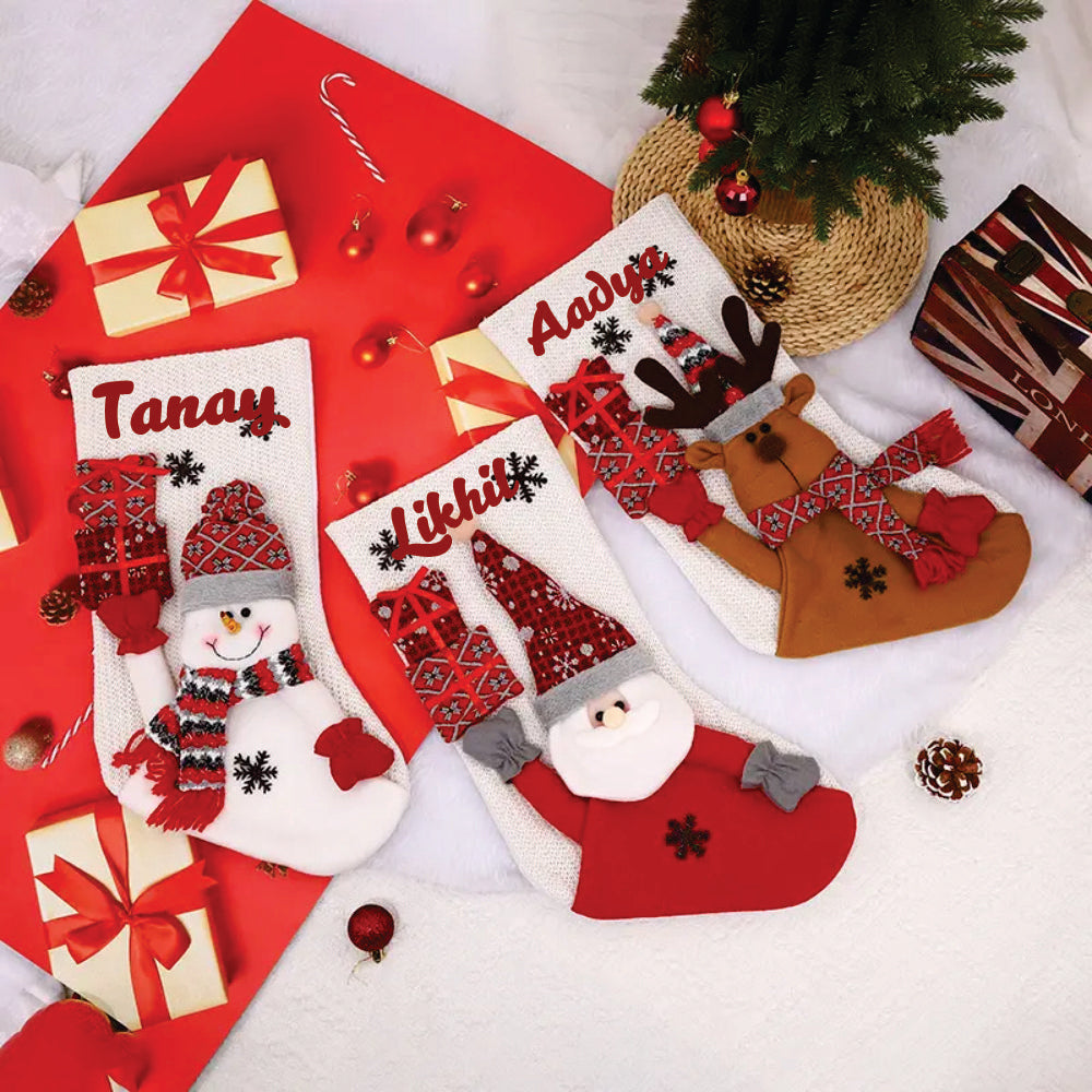 Surprise Wishes Stockings (Set of 3)