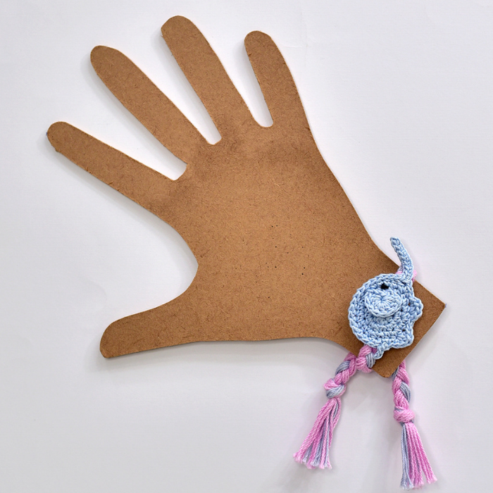 Blue Crochet Elephant Band - Adorably Handcrafted Happy Threads