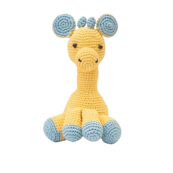 Clever Giraffe - Handcrafted Amigurumi