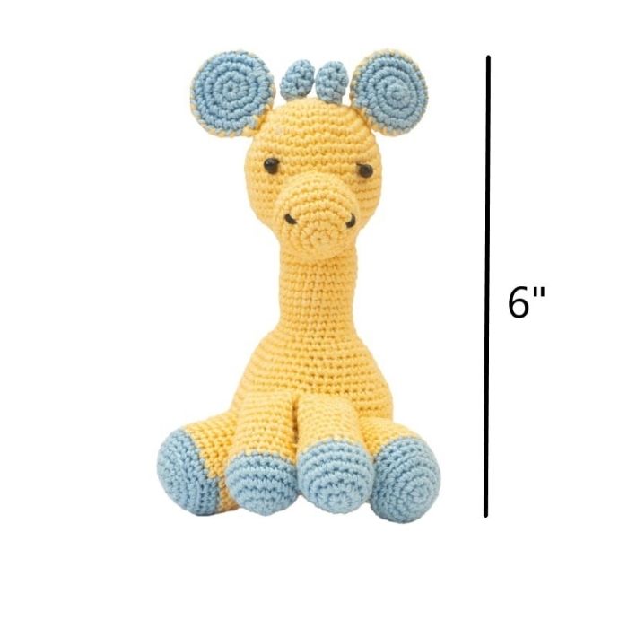 Clever Giraffe - Handcrafted Amigurumi