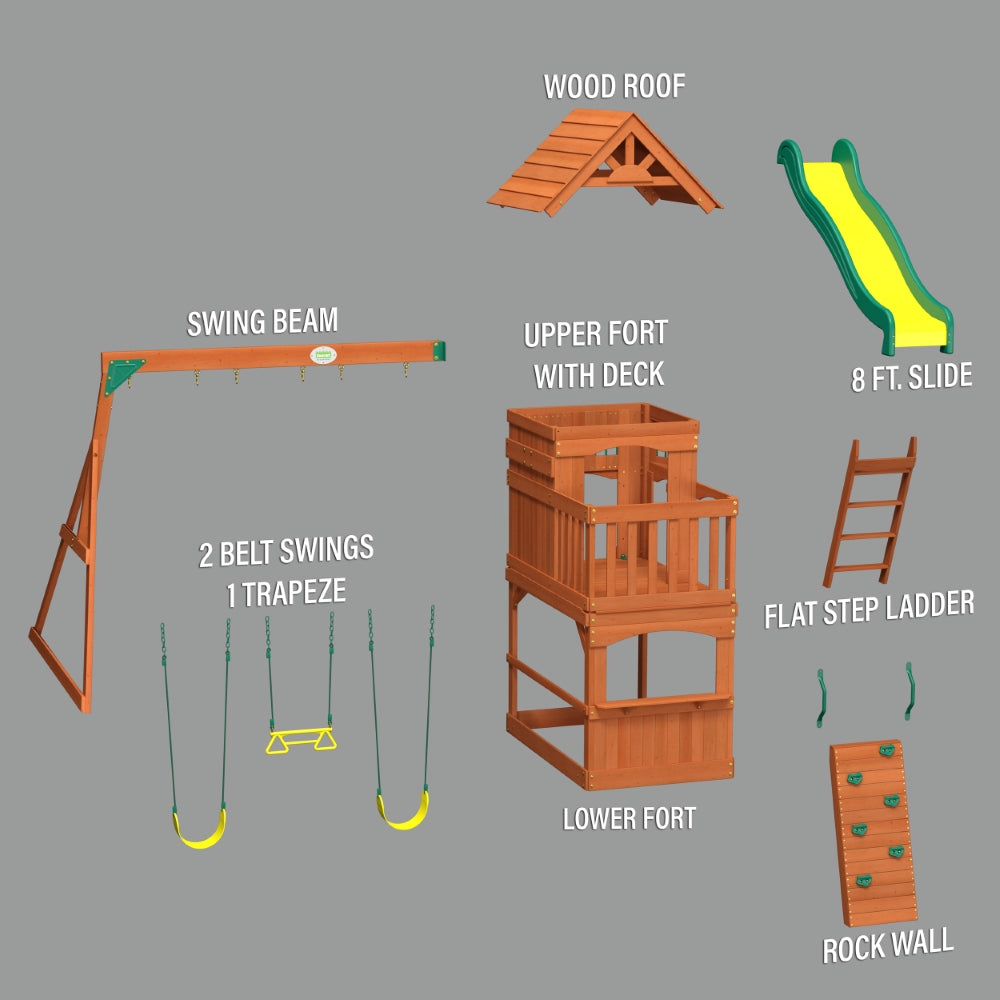 Atlantic Play Tower - Swings