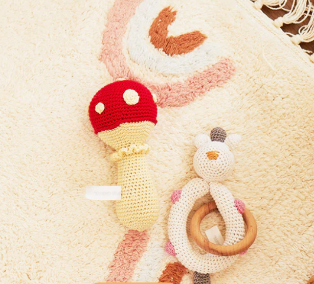 Mush Round Rattle - Totdot