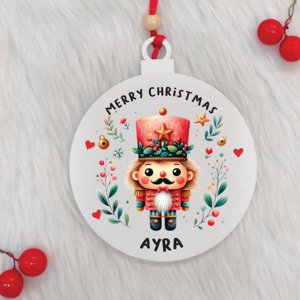 Jolly Nutcracker Ornament