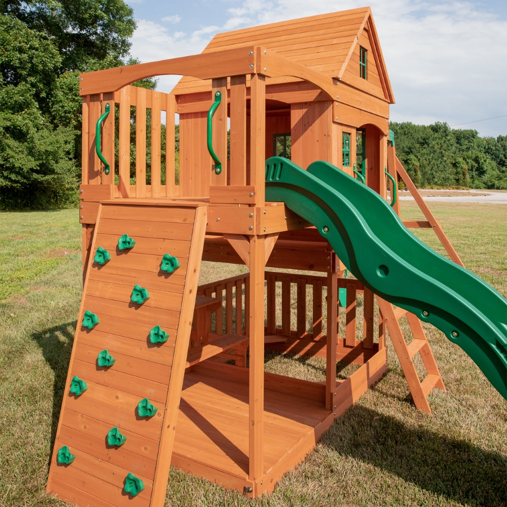 Hill Crest Play Tower - Swings