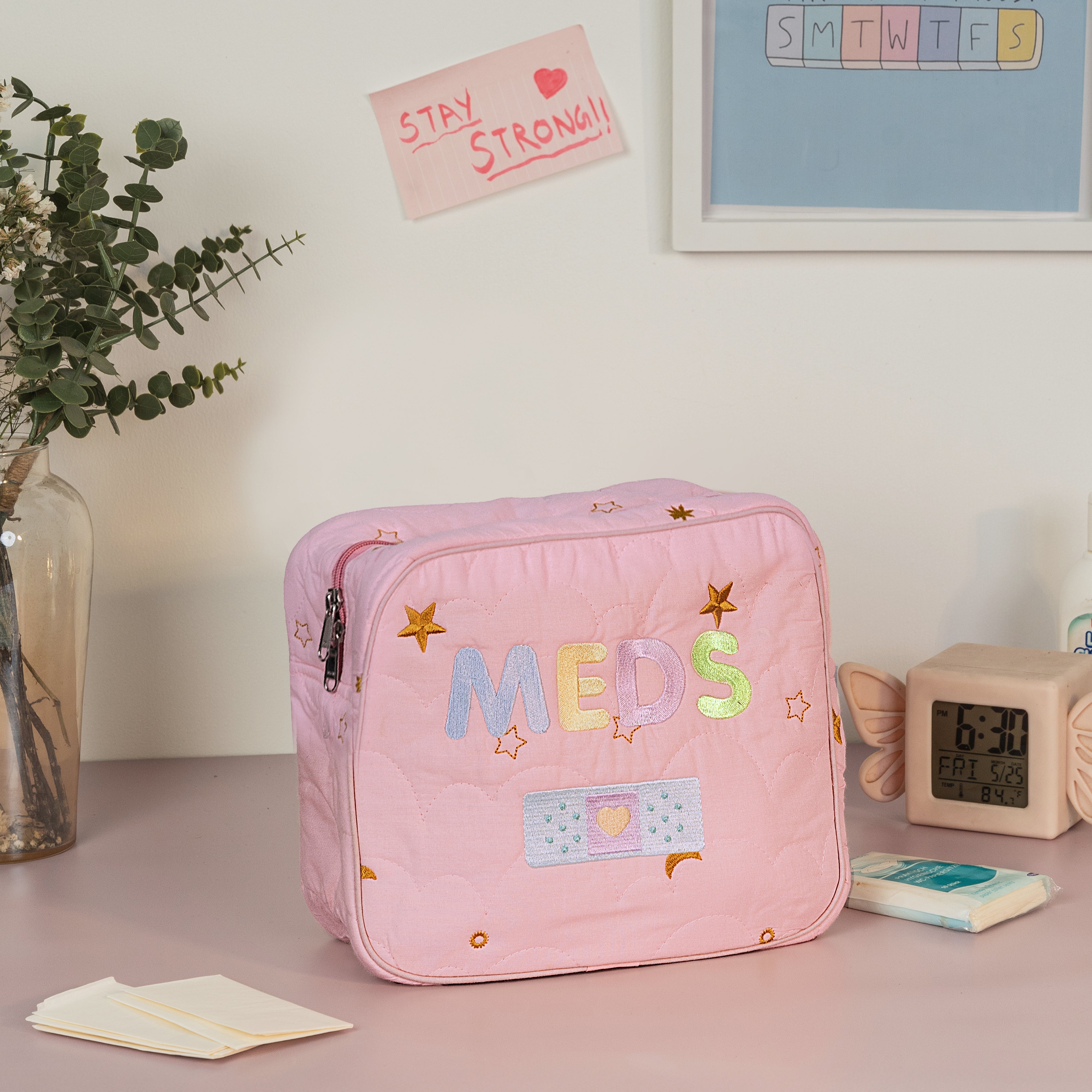 Little Keeper Pouch - Meds | Pink