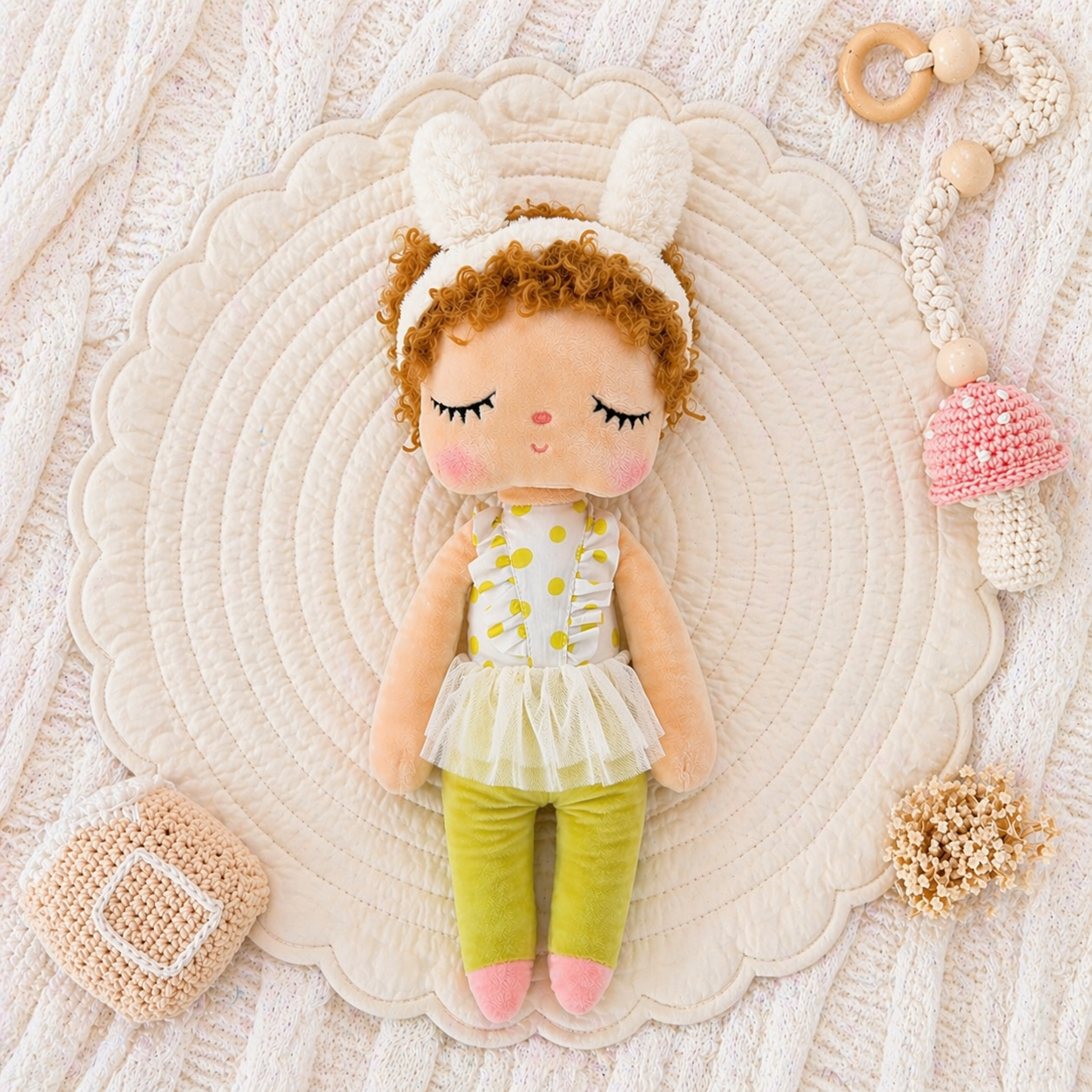 Dreamy Plush Doll - The Green Curly