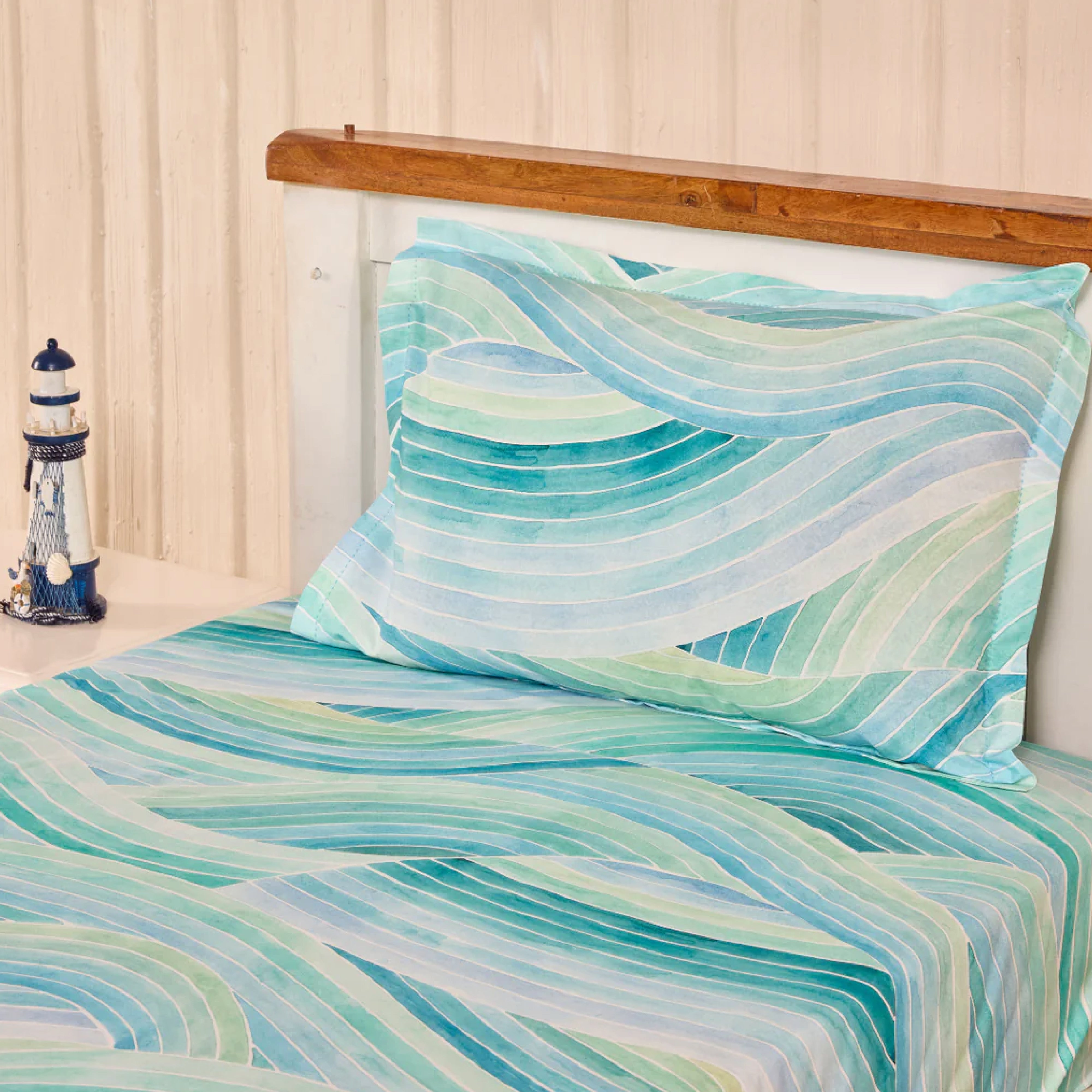 Maritime Dazzle Pillow Cover