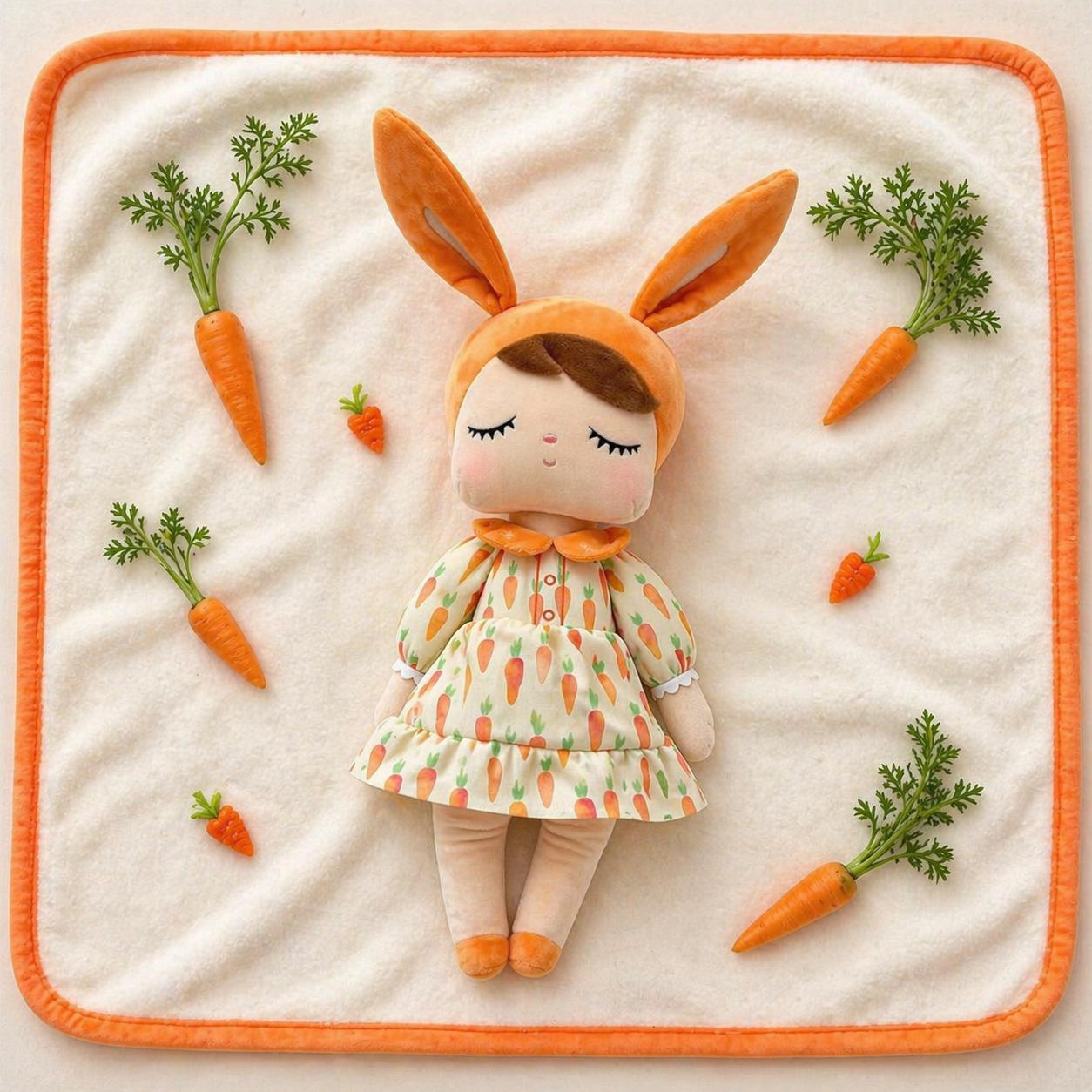 Dreamy Bunny Doll - Cozy Carrot
