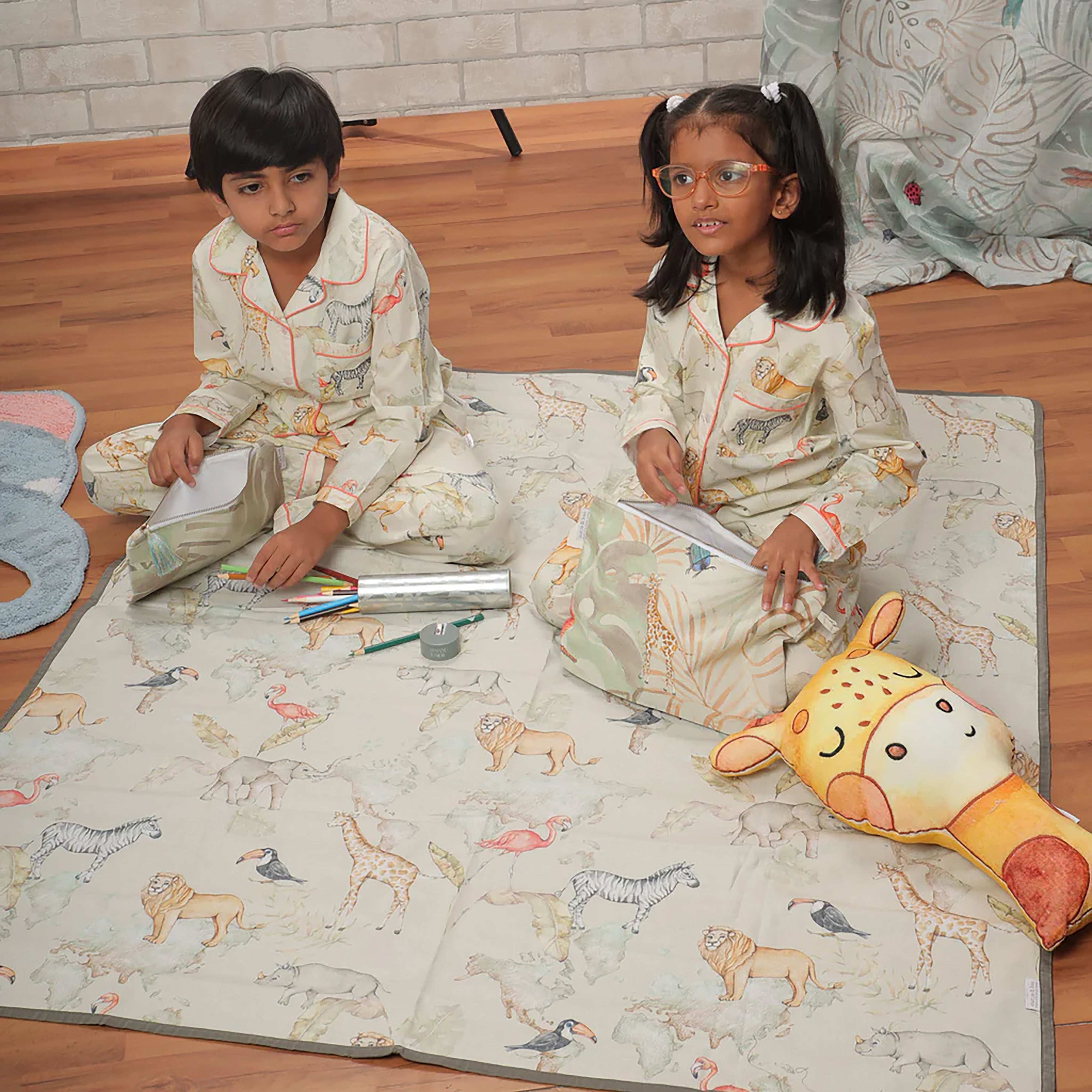 Baby it's a Wild World Play Mat