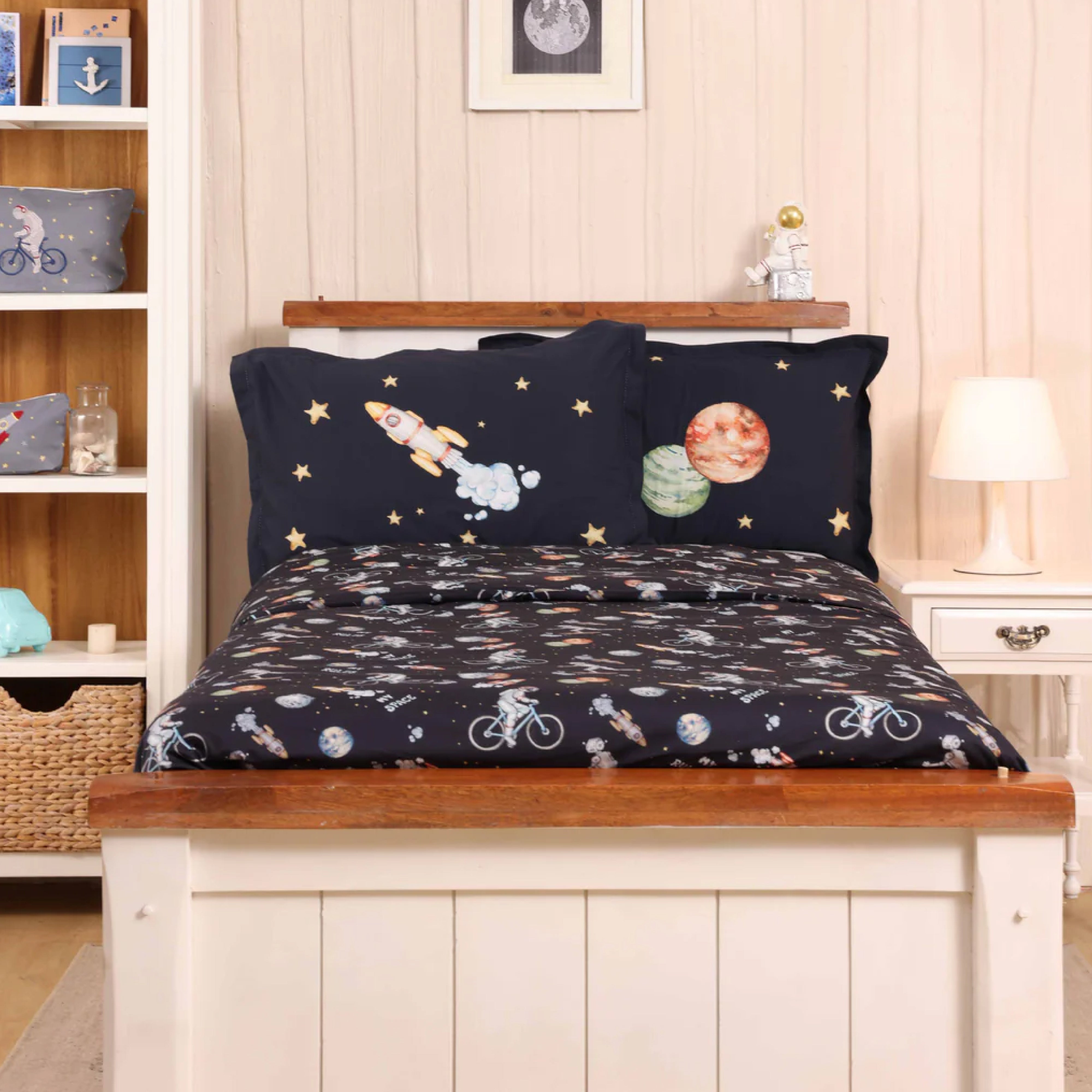 To The Moon And Back Duvet Set