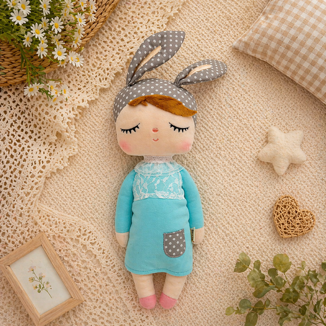Dreamy Bunny Doll - Misty Mint
