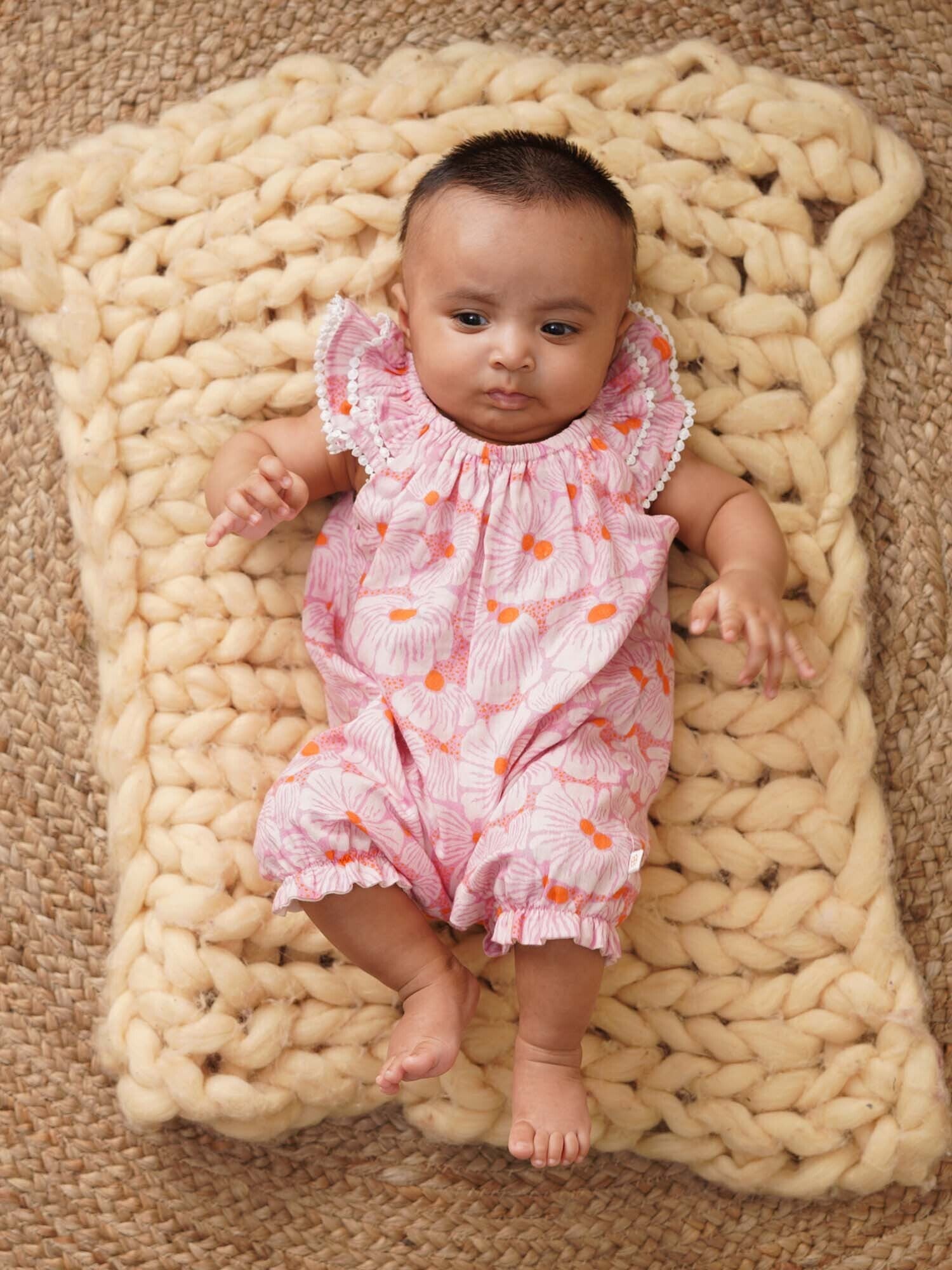 Blossom Breeze Baby Girl Romper