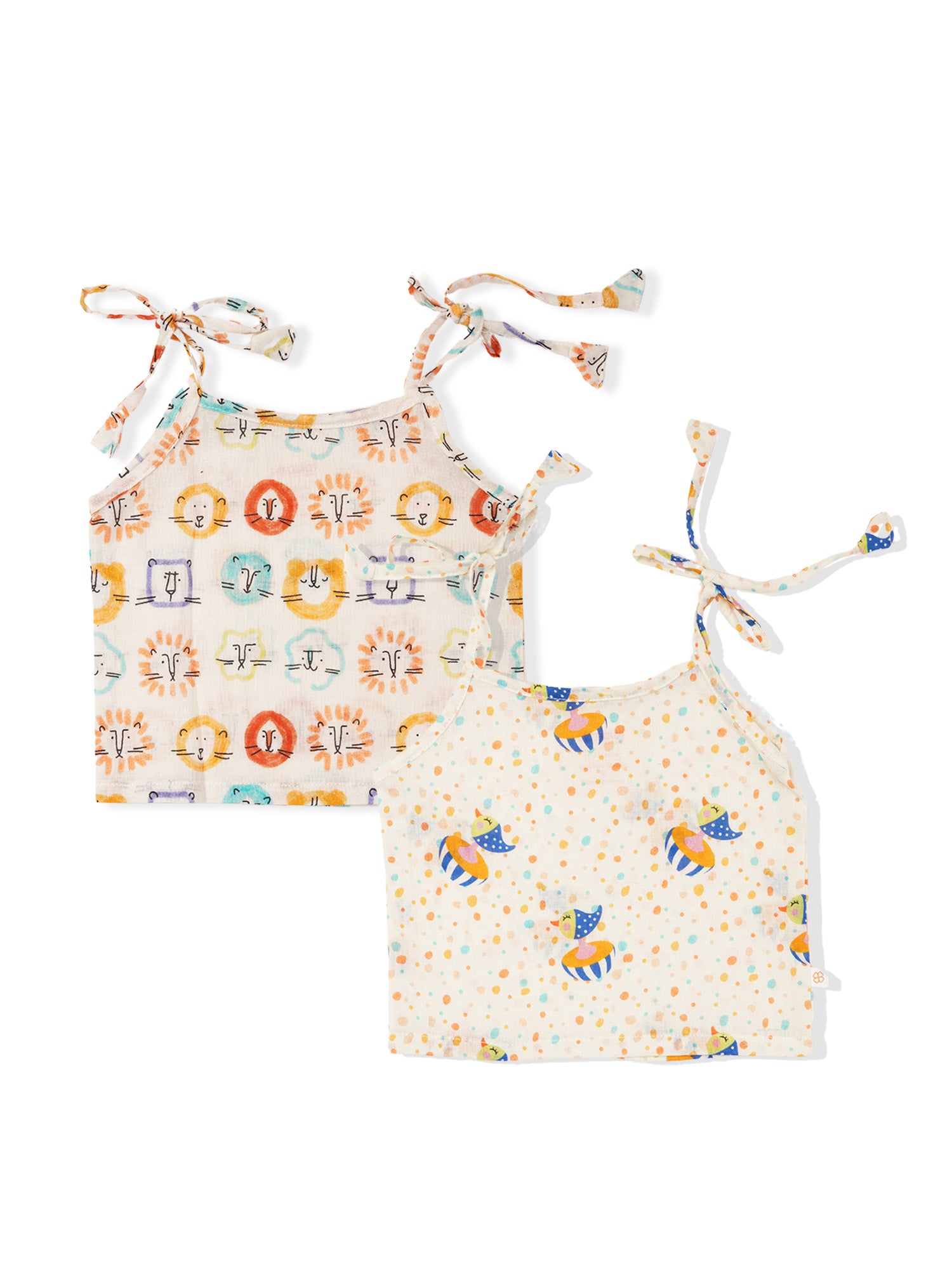 Jungle Jaunt - Baby Muslin Jhabla - Pack of 2 - Totdot