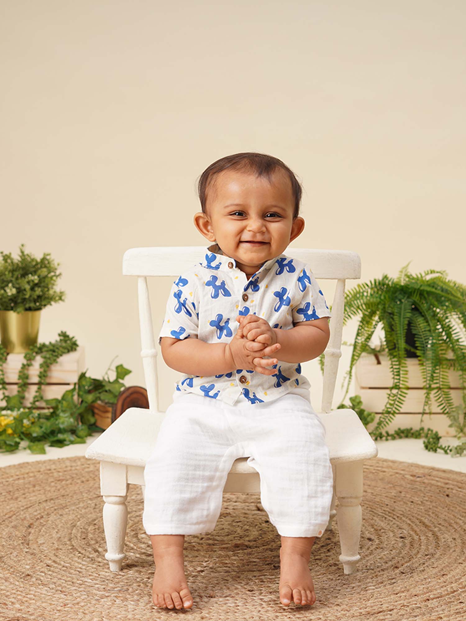 Puppy Parade - Baby Boy Shirt - Totdot