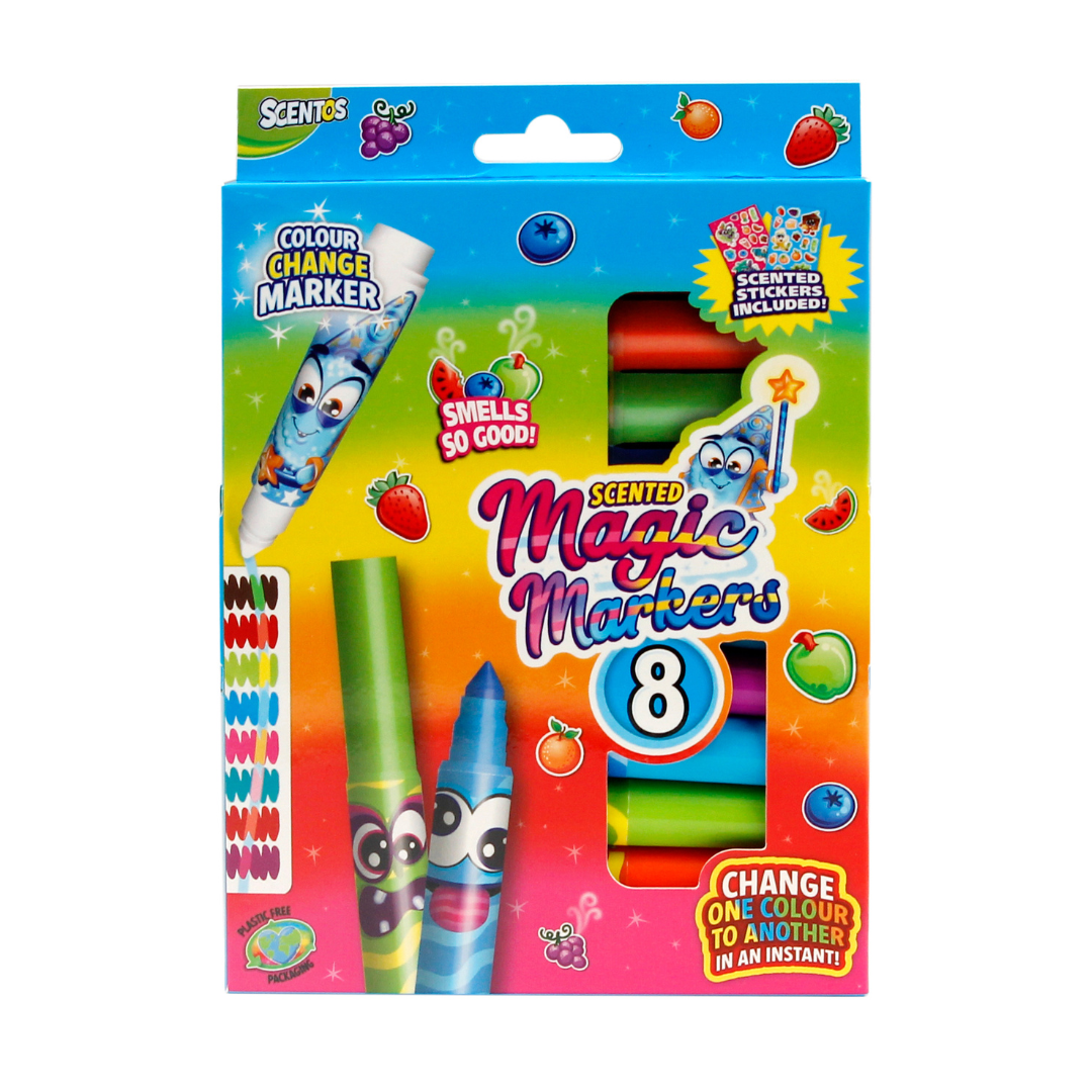 Magic Markers - pack of 8 Scentos