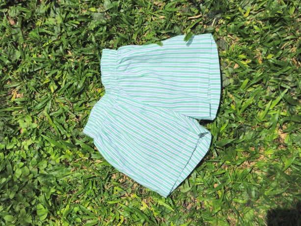 Green Stripe Shots Co-ord set