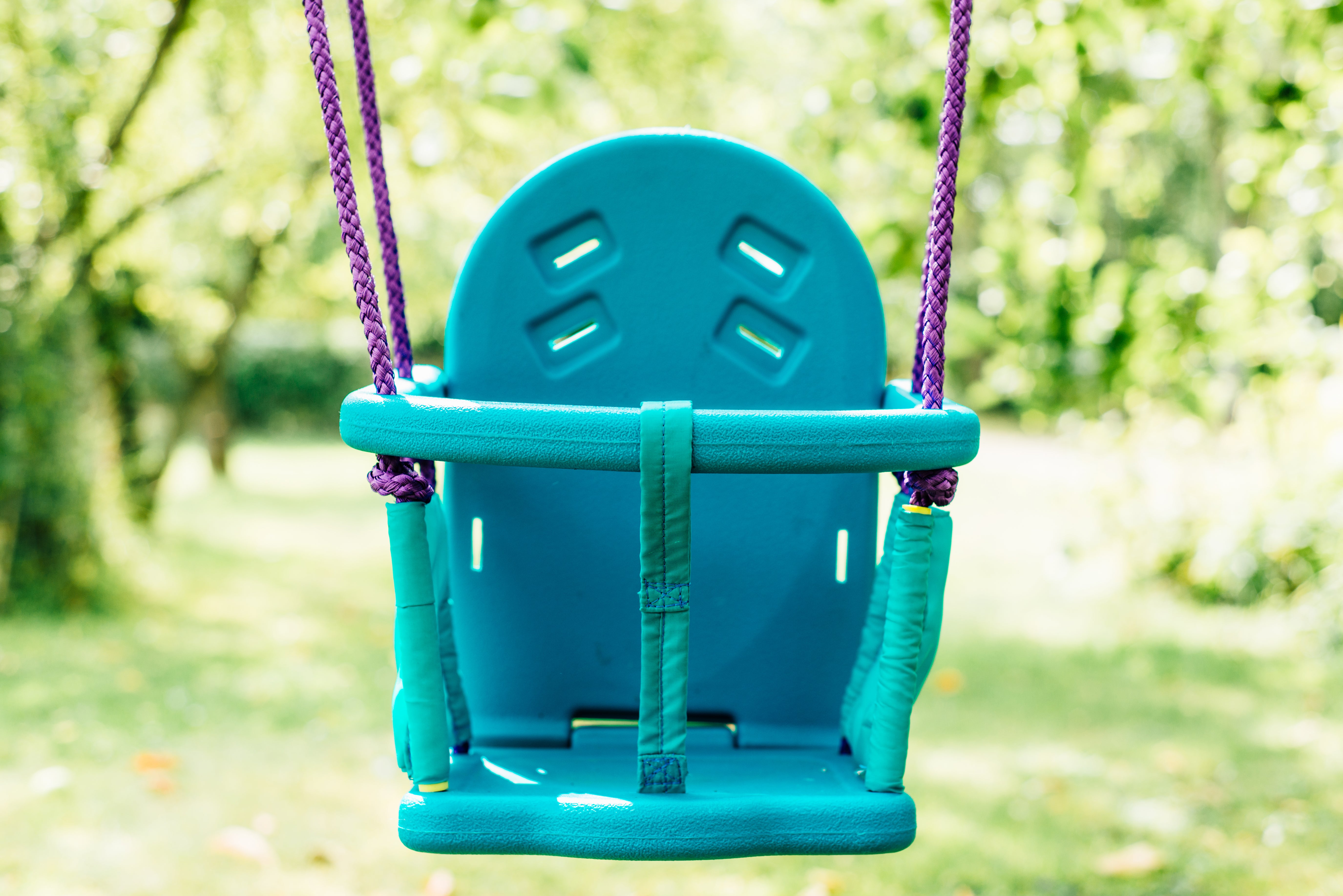 Metal 2-In-1 Swing Set