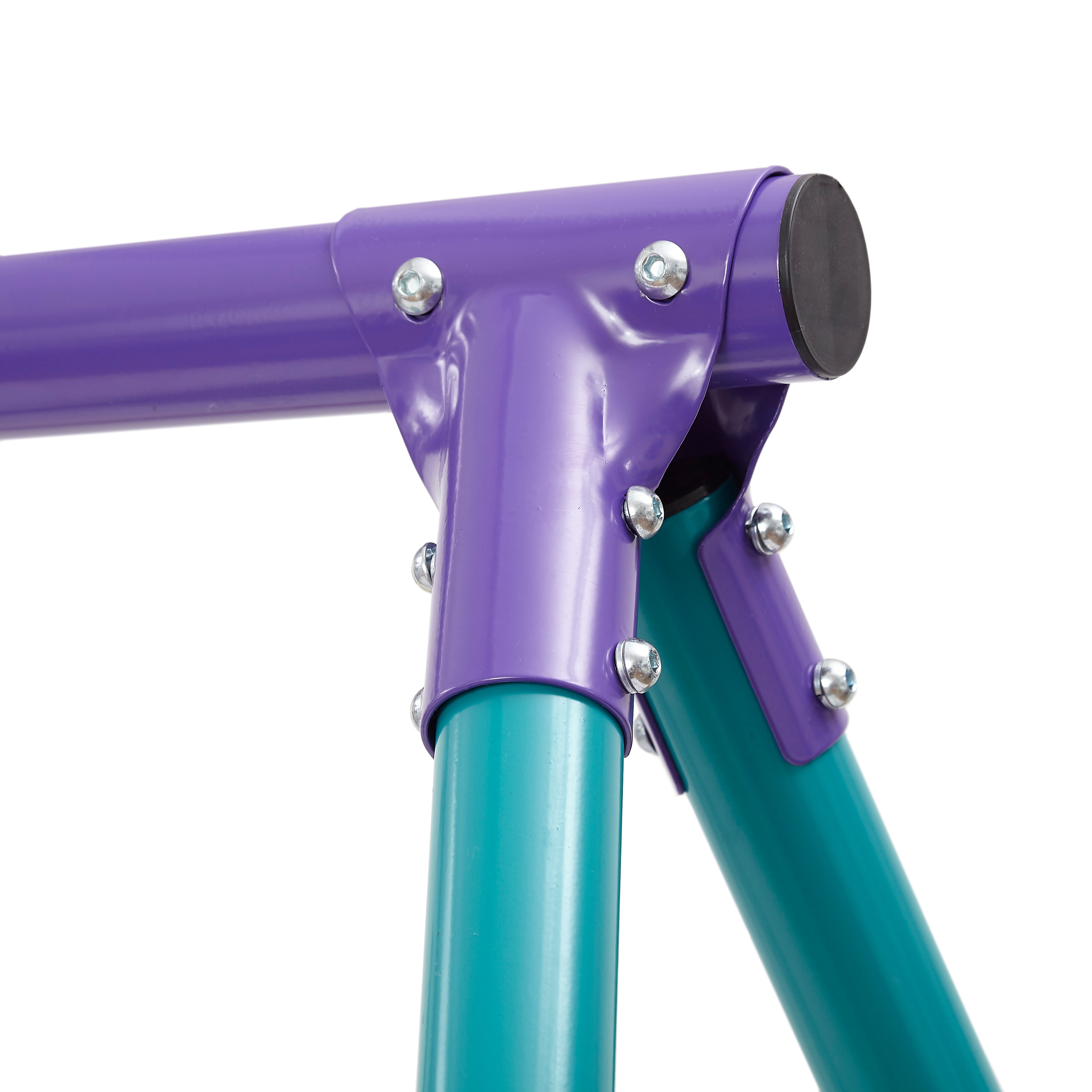Metal Jupiter Double Swing And Glider Set