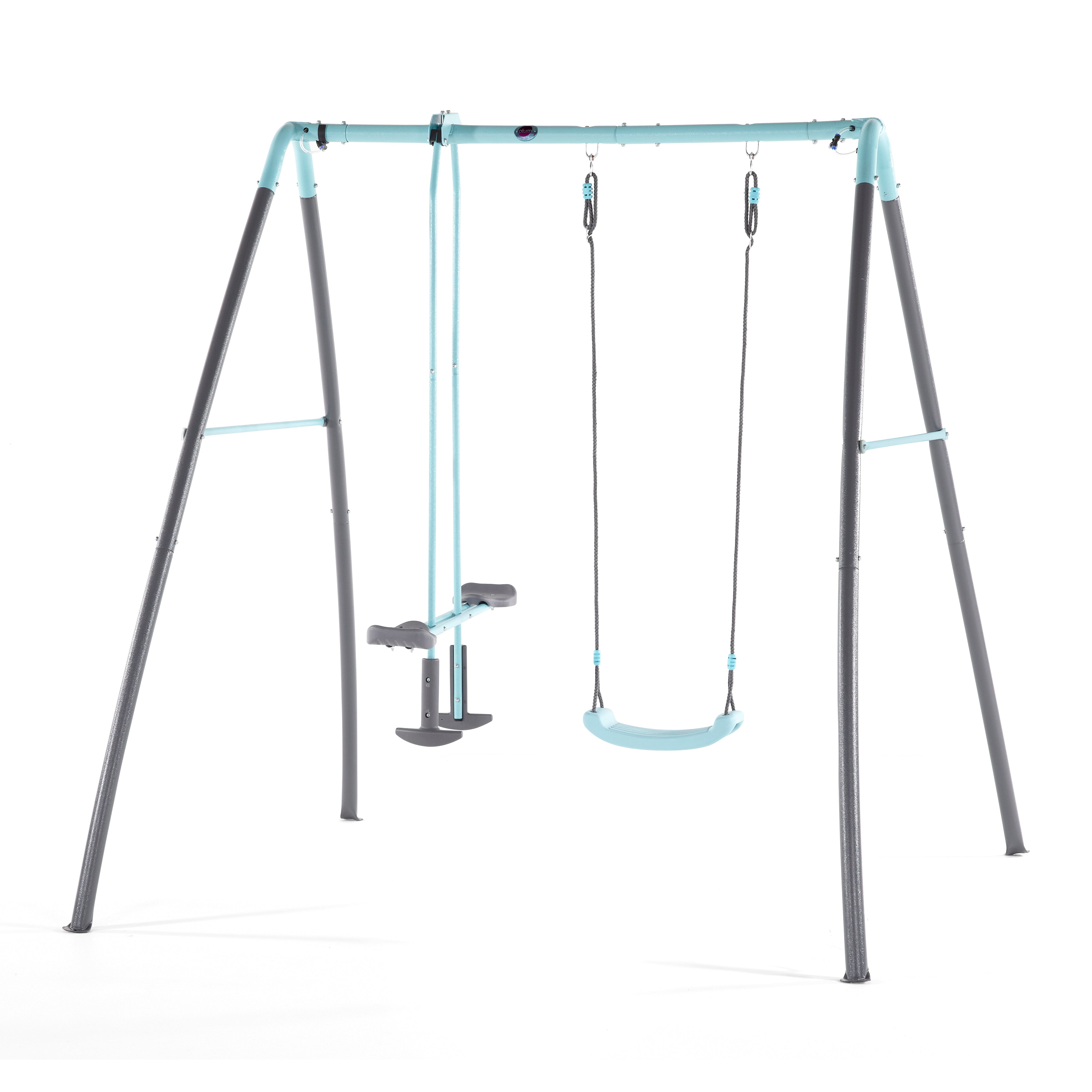 Premium Metal Single Swing And Glider With Mist