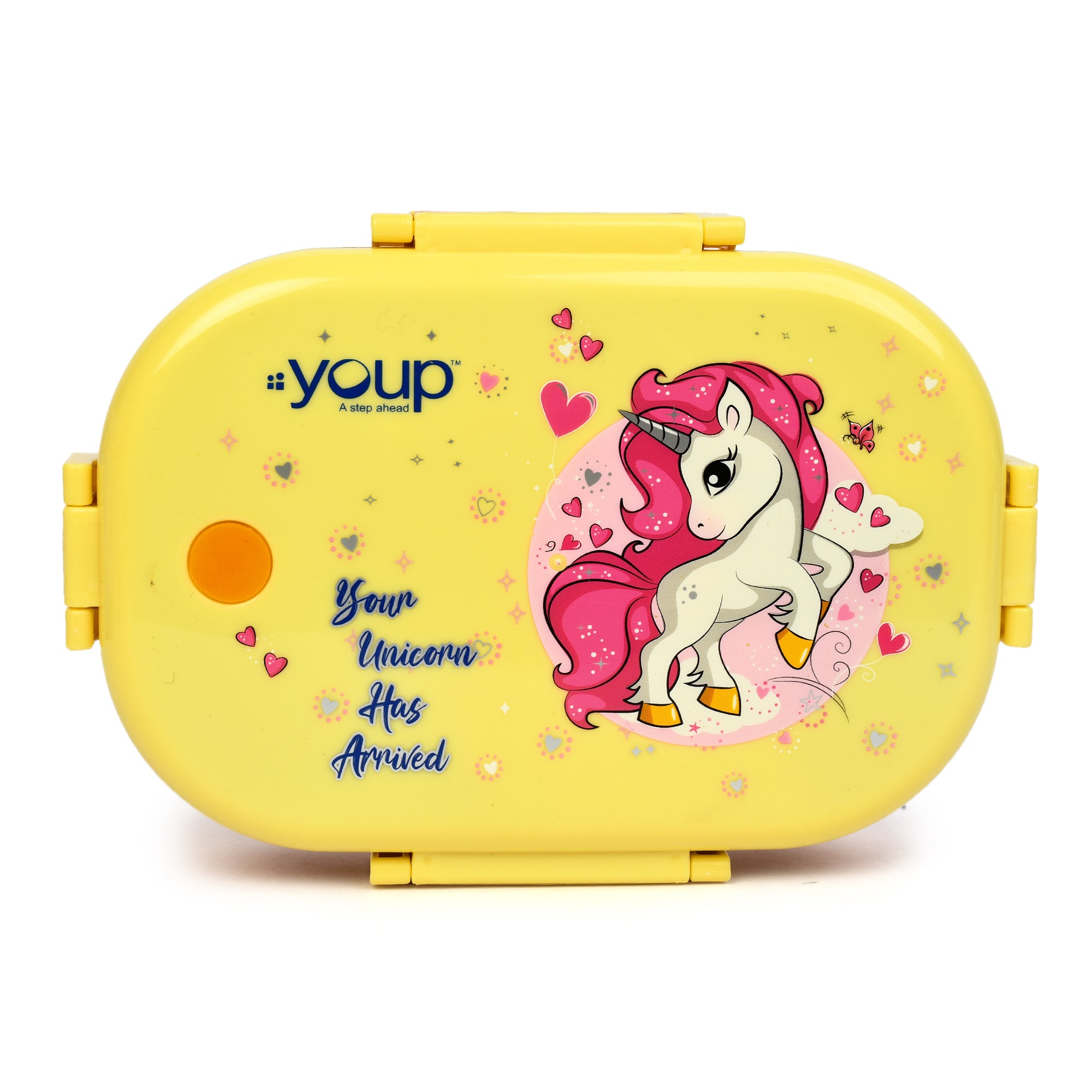 Stainless Steel Unicorn Theme Kids Lunch Box Break Time 700 Ml