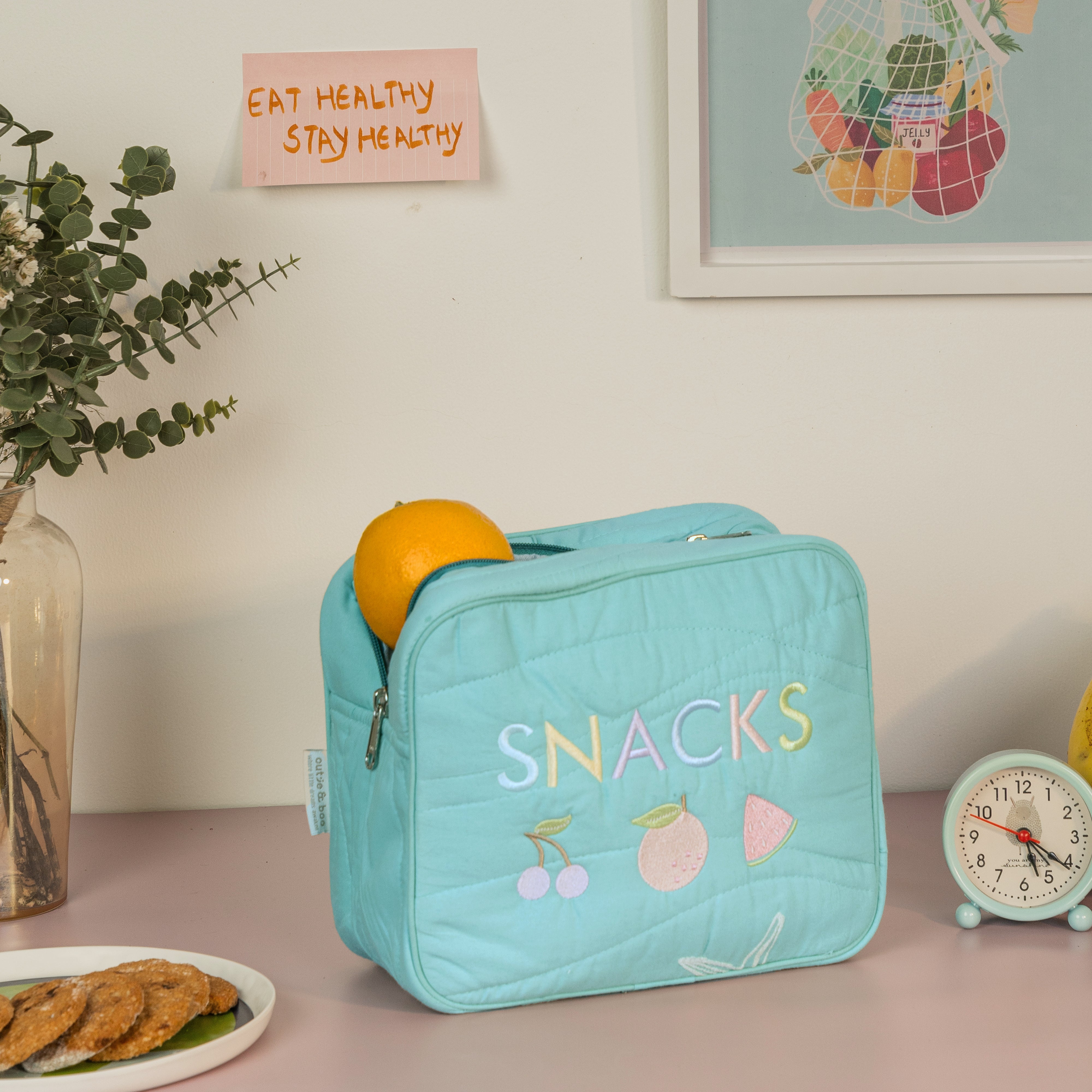 Little Keeper Pouch - Snacks | Turquoise