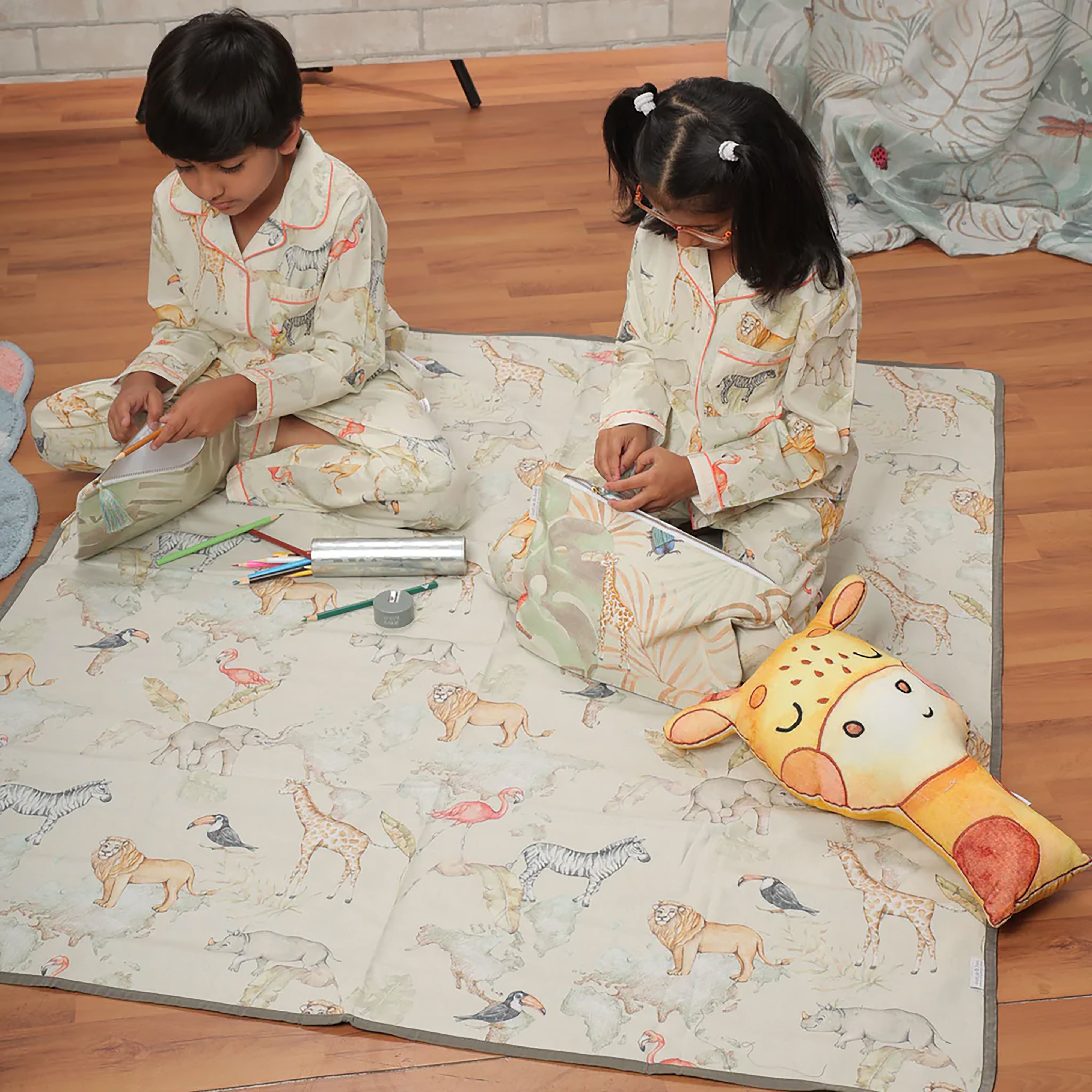 Baby it's a Wild World Play Mat