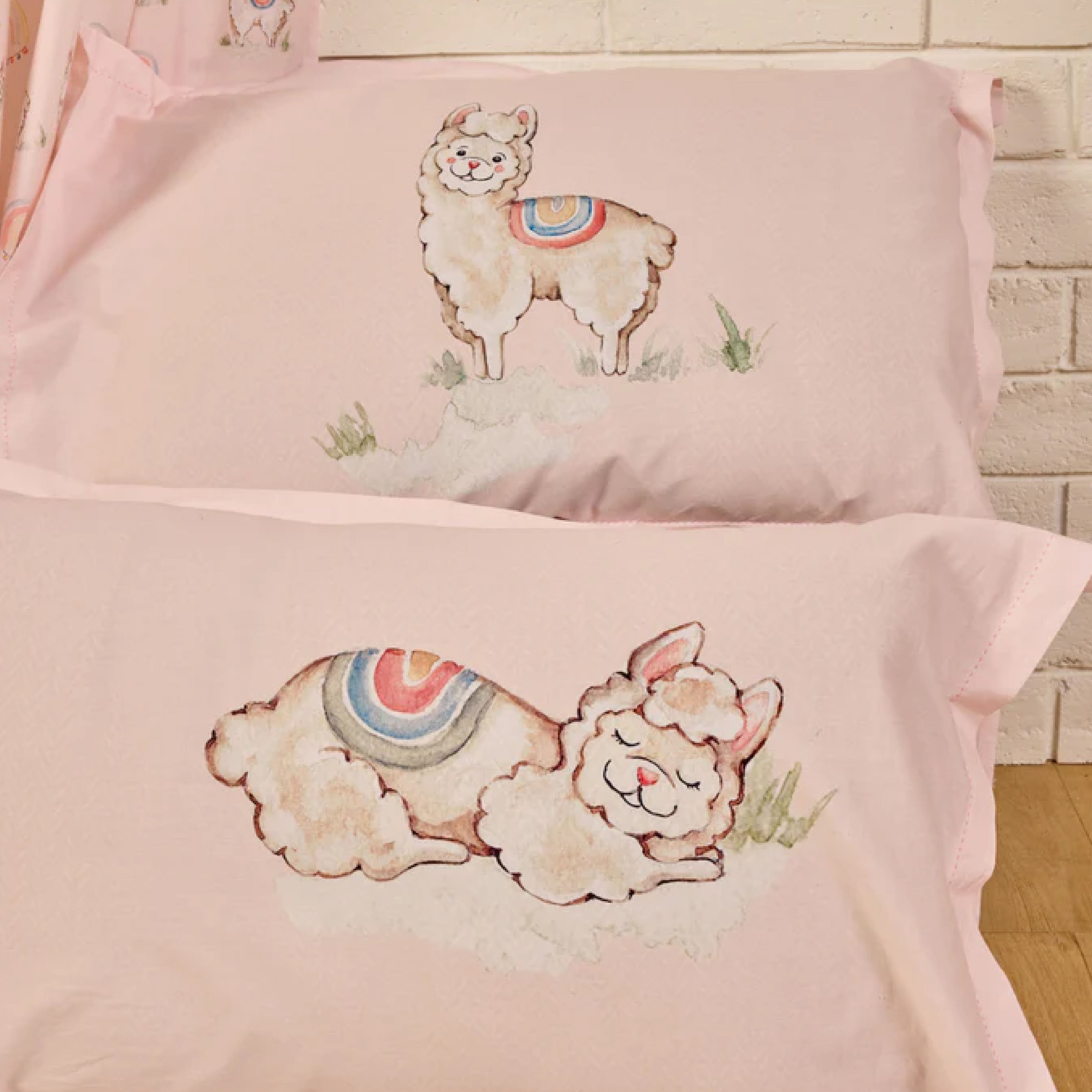 Ooh La Llama Pillow Cover