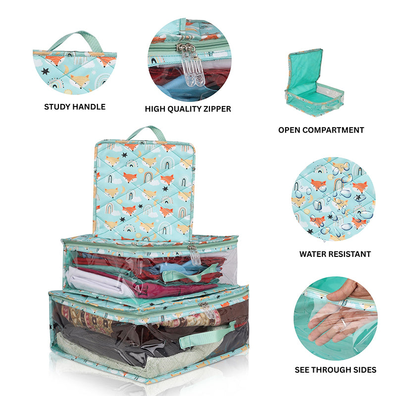 Travel Cubes- 3 Piece Set