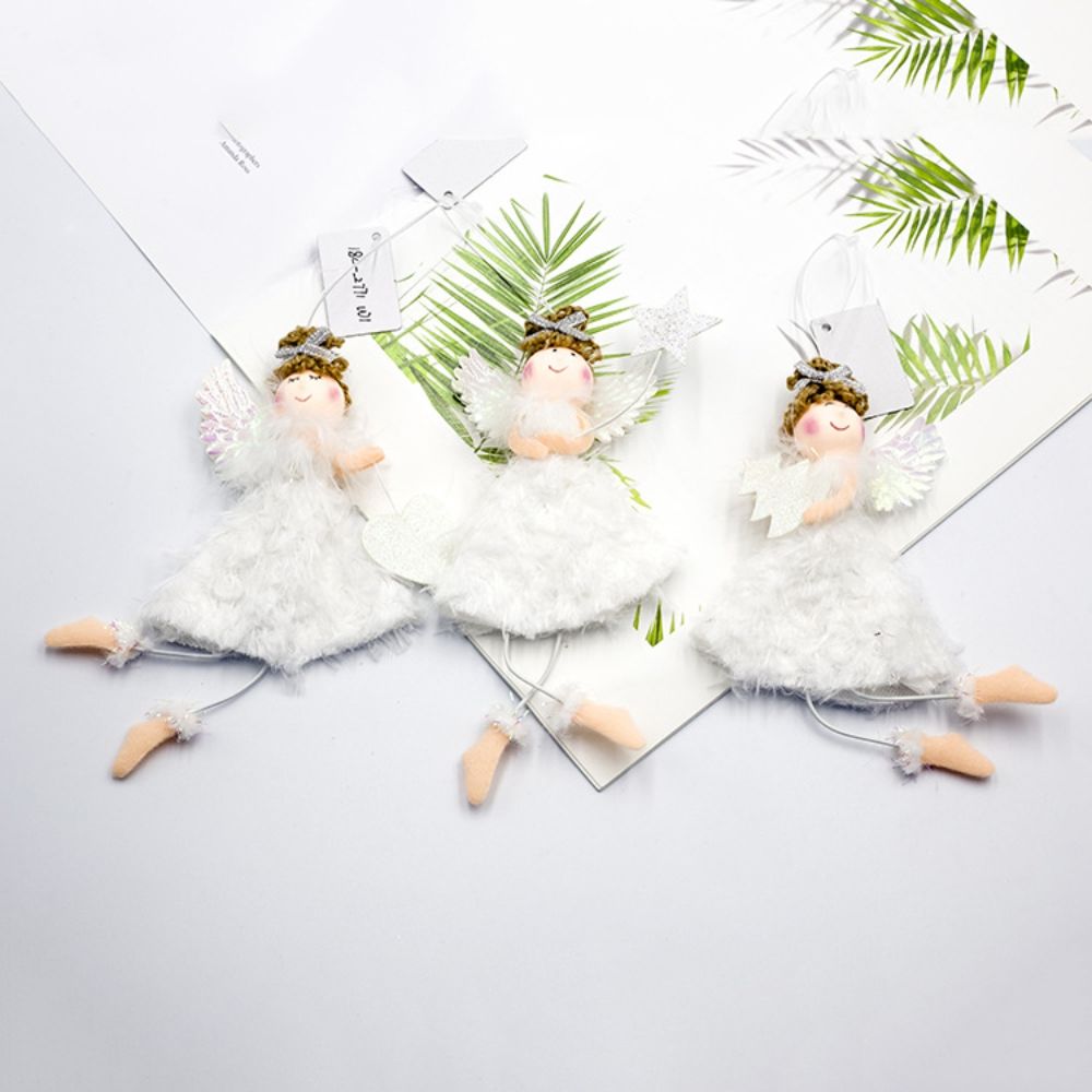 Winged Wonder Ornament- Flying Angels - Set of 3