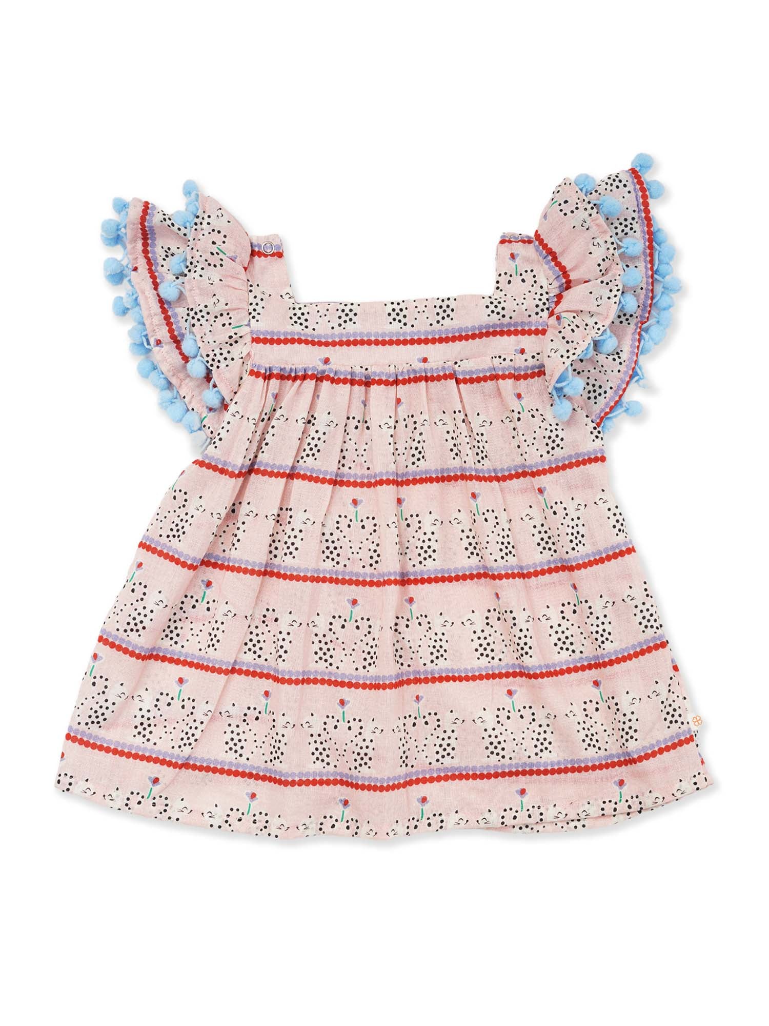 Meow Mania - Baby Girl Frock - Totdot