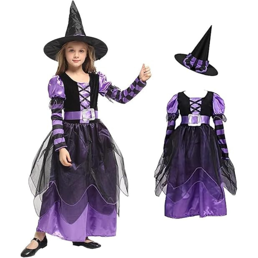Halloween Costume - Wicked Violet Witch