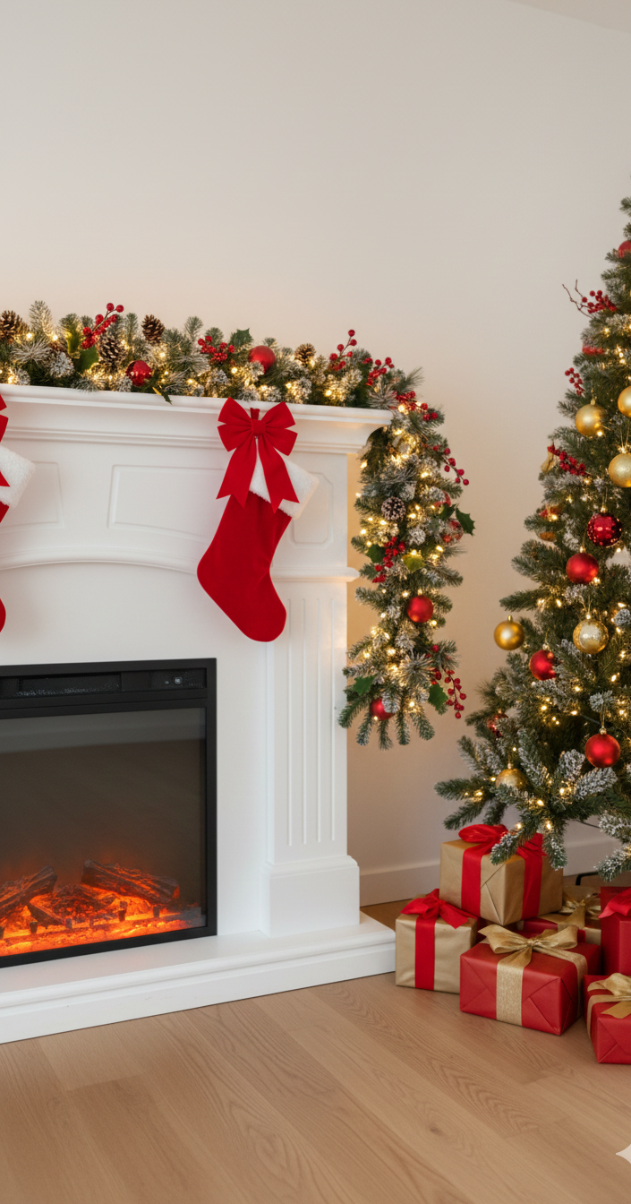 EVERMERE - the Luxury Flocked Pine Garland