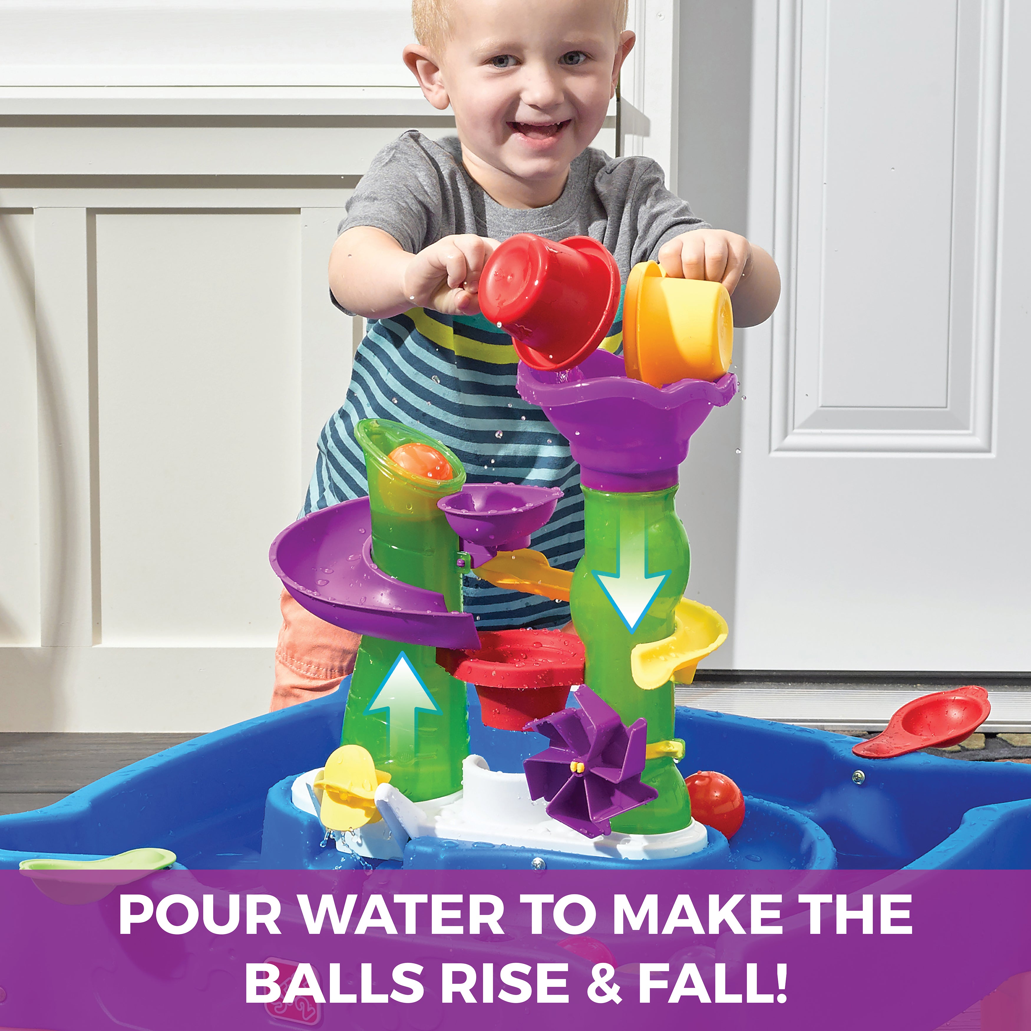 Rise & Fall Water & Ball Table