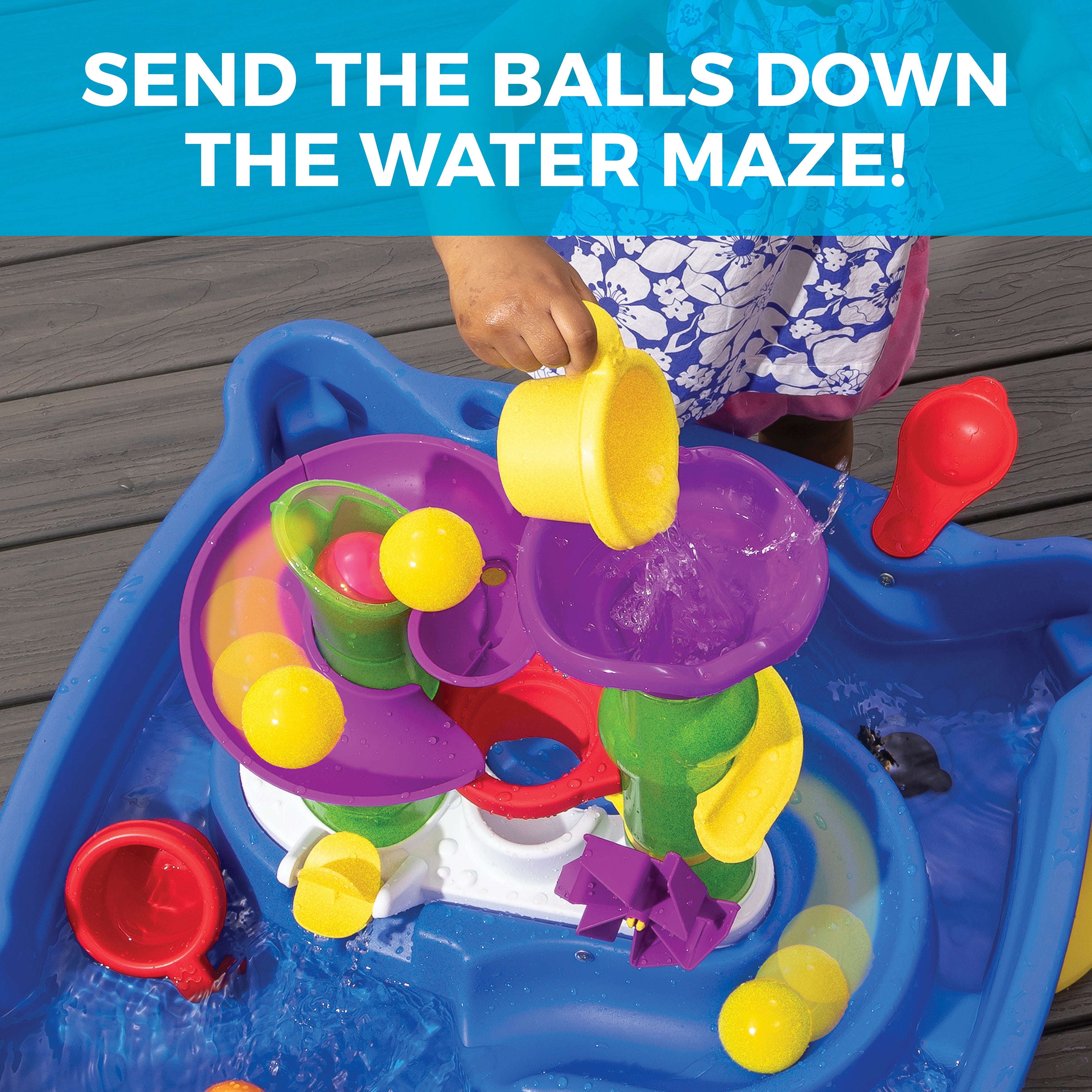 Rise & Fall Water & Ball Table