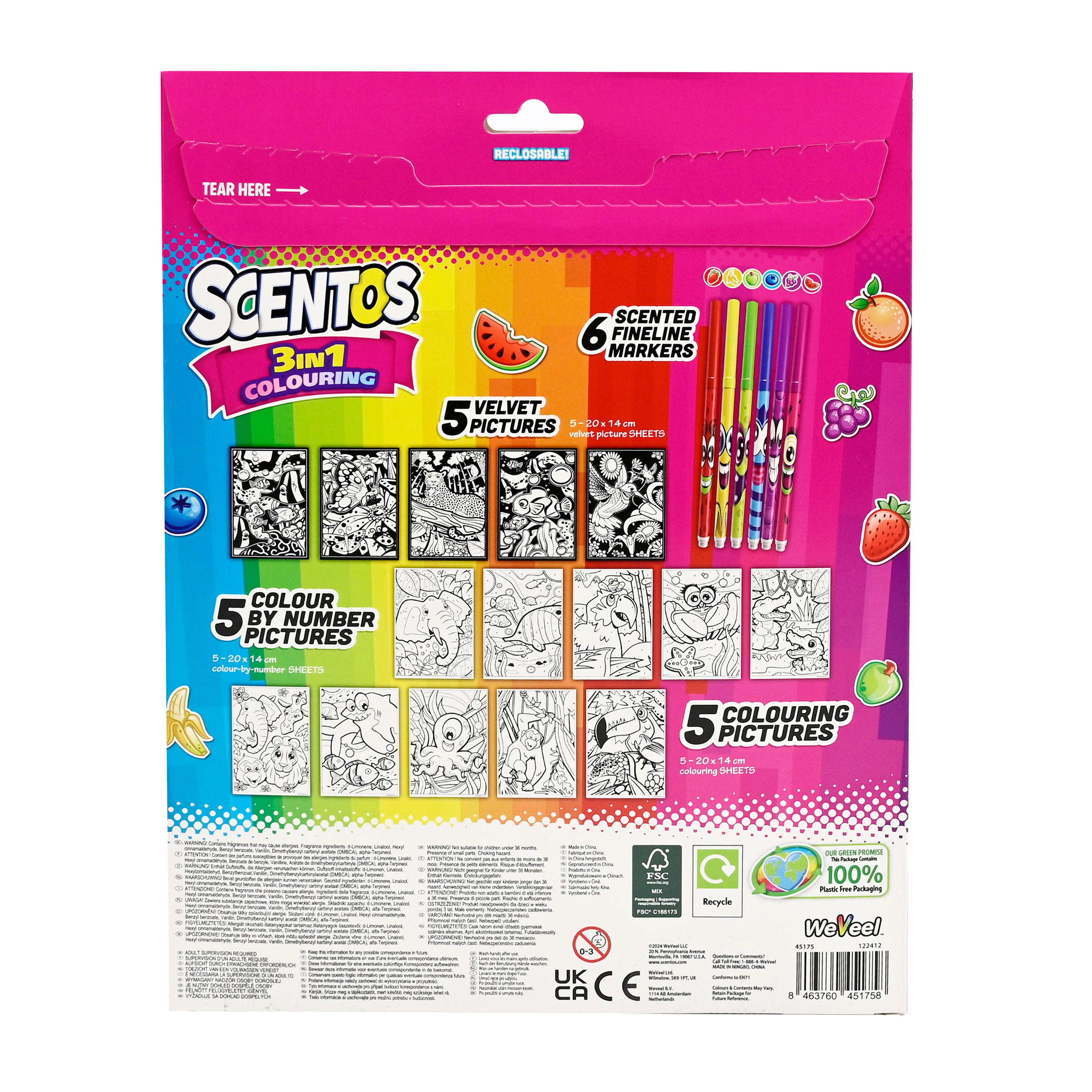 On The Go 3 In 1 Colouring