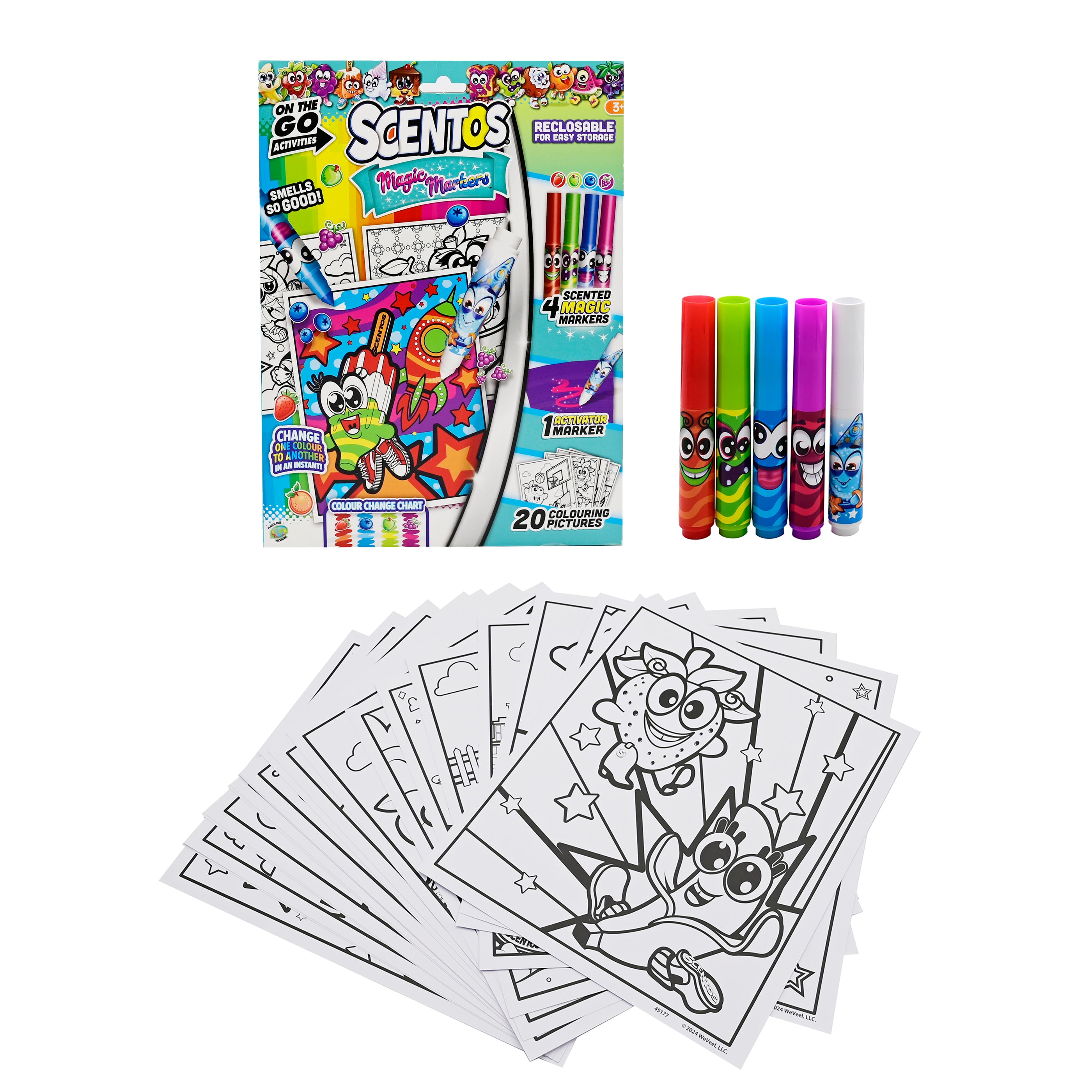 On The Go Magic Markers
