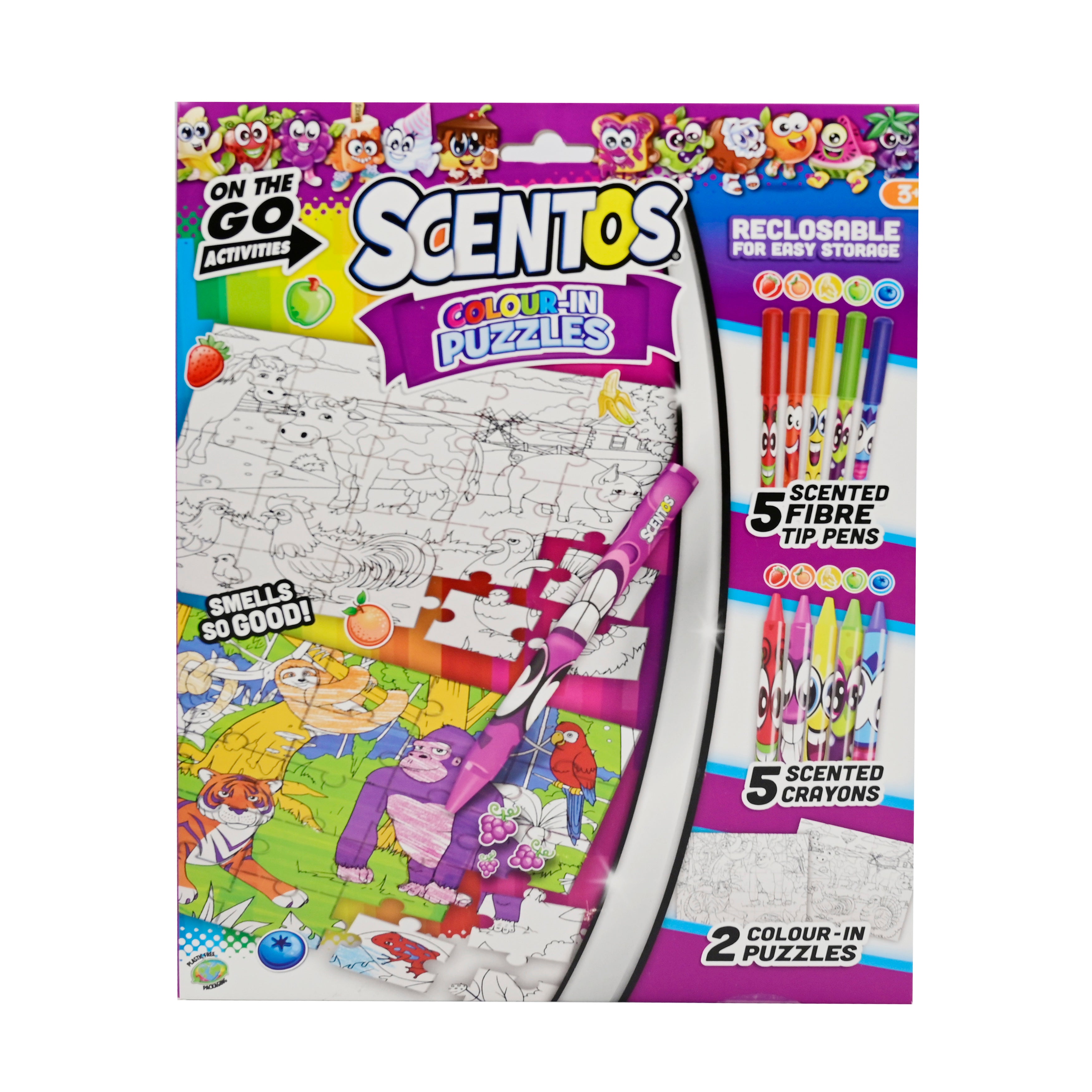 N The Go Colour In Puzzles